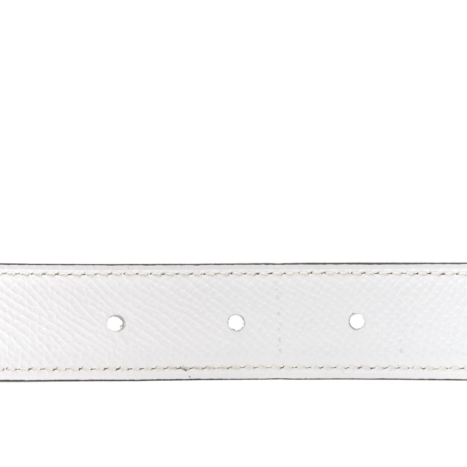 Epsom Swift 24mm Mini Constance H Belt 90 36 White Etoupe - Image 3
