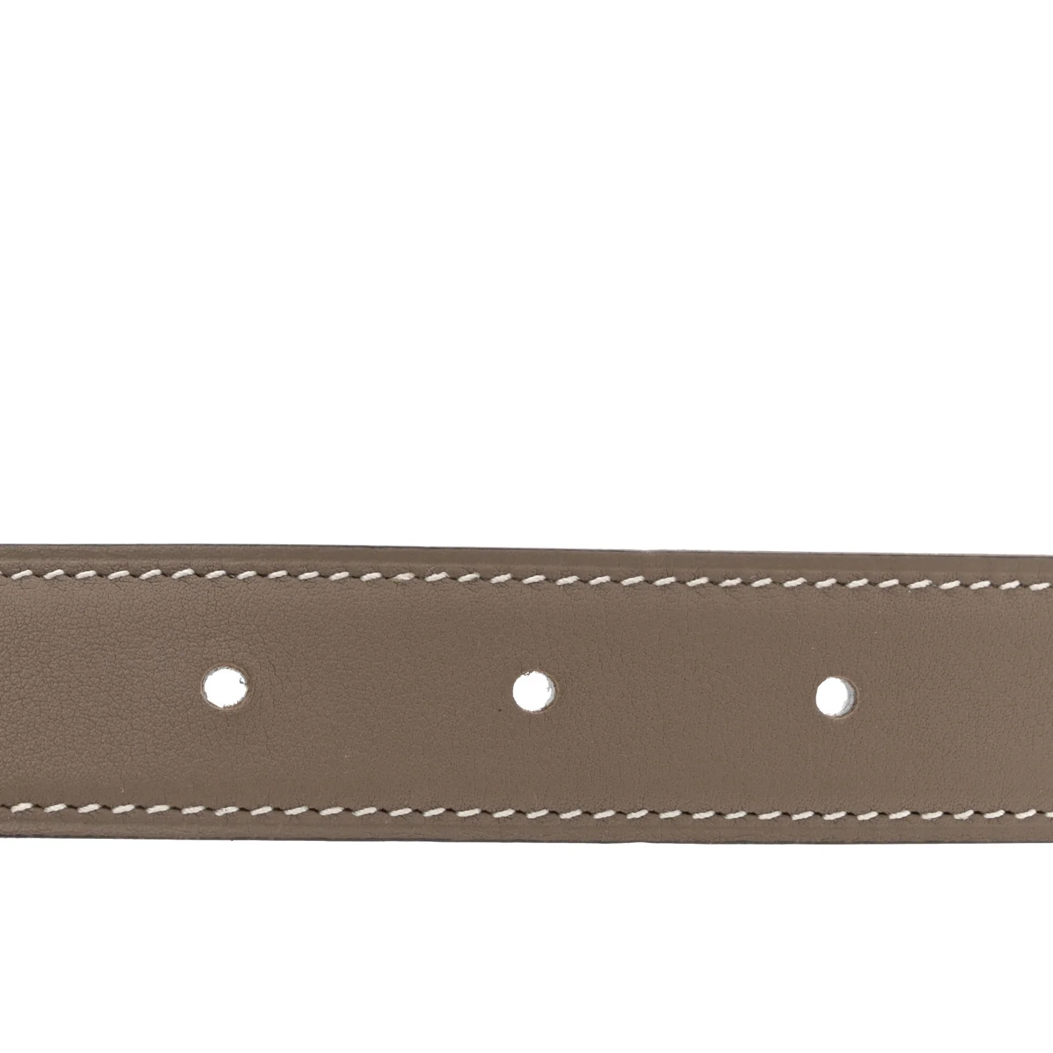 Epsom Swift 24mm Mini Constance H Belt 90 36 White Etoupe - Image 4