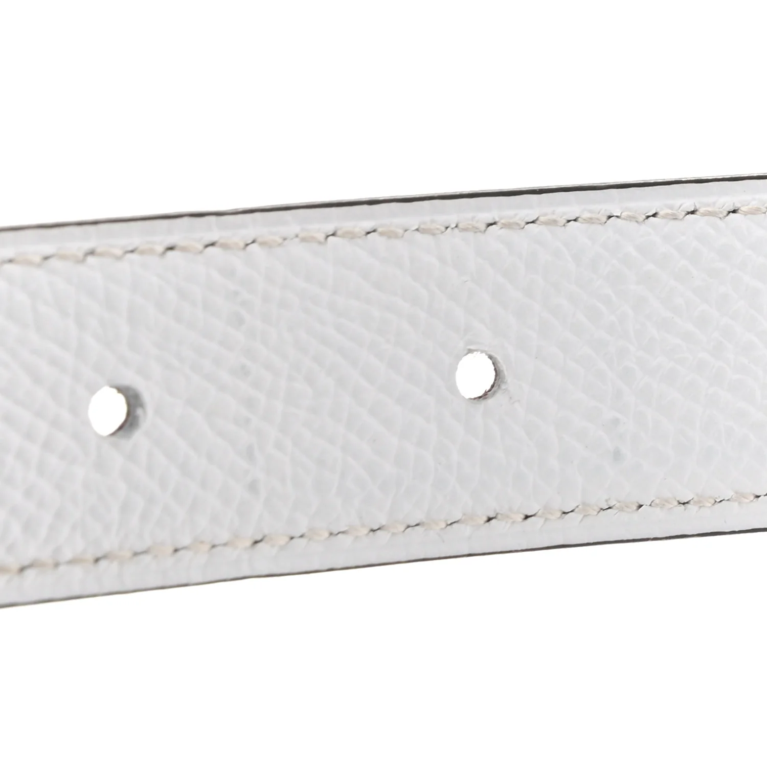 Epsom Swift 24mm Mini Constance H Belt 90 36 White Etoupe - Image 5