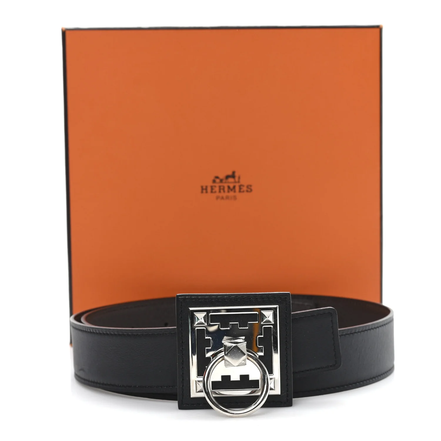 Epsom Swift 32mm Collier De Chien Belt 75 Black - Image 5