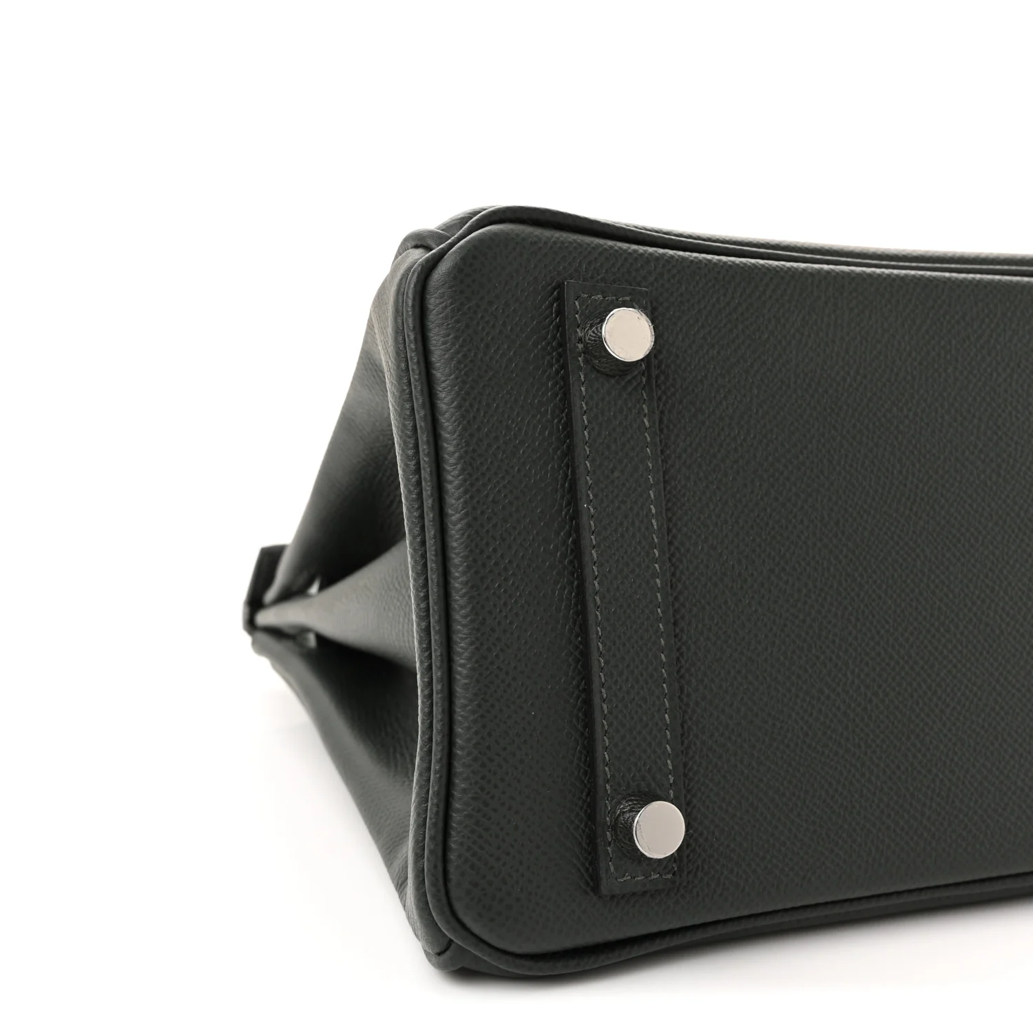 Epsom Tri-Color Birkin 25 Vert Fonce Ardoise Vert Peppermint - Image 8