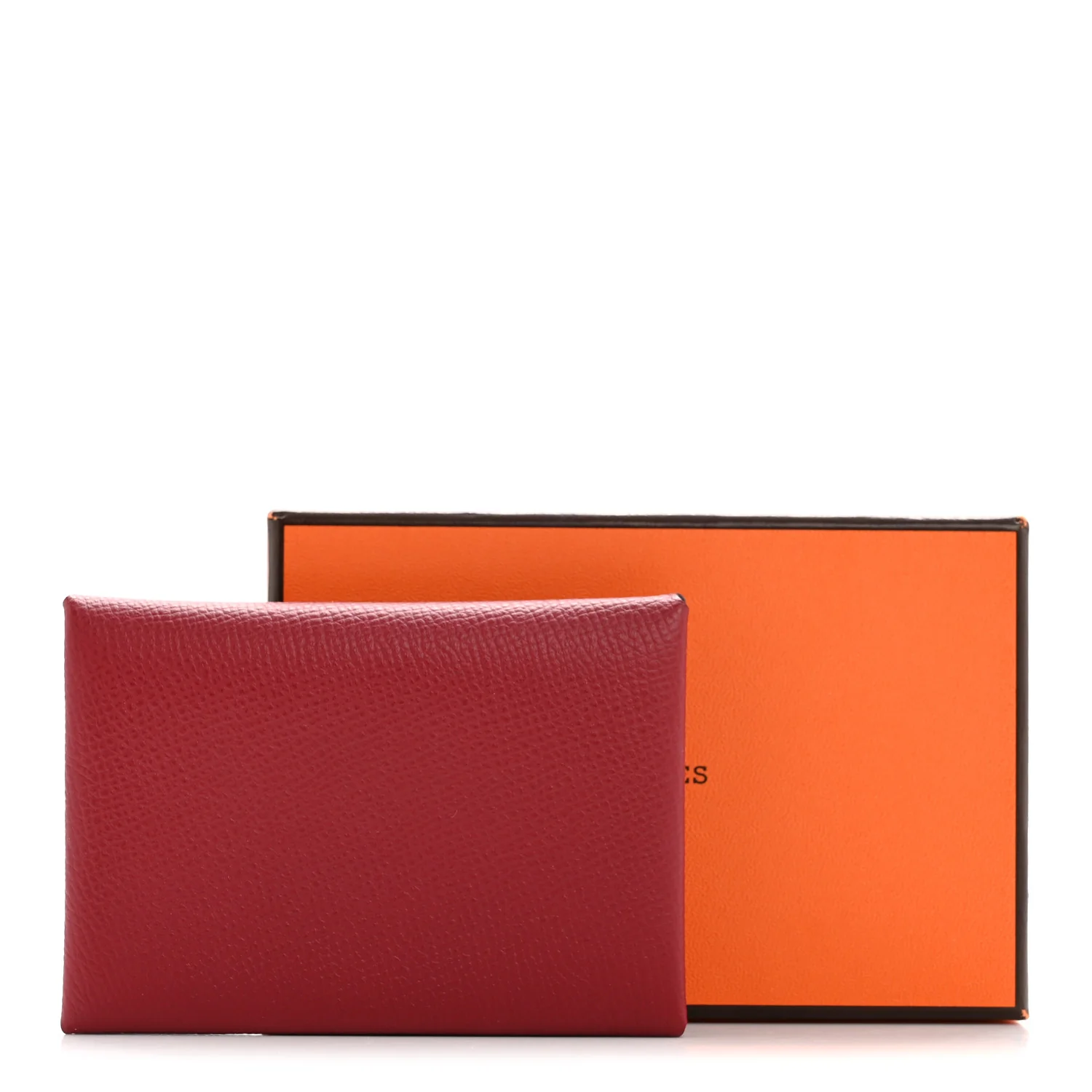 Epsom Verso Calvi Duo Card Case Rouge Grenat Mauve Sylvestre - Image 8