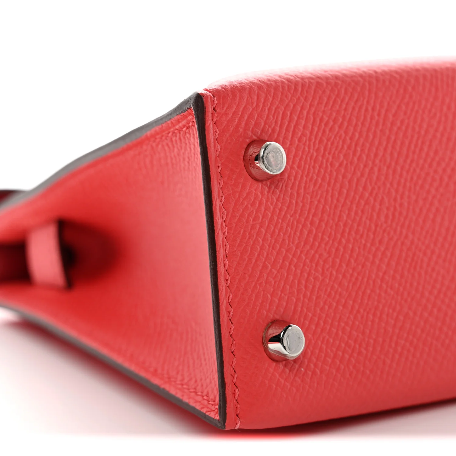 Epsom Verso Mini Kelly Sellier 20 Rose Jaipur Rouge Vif - Image 23