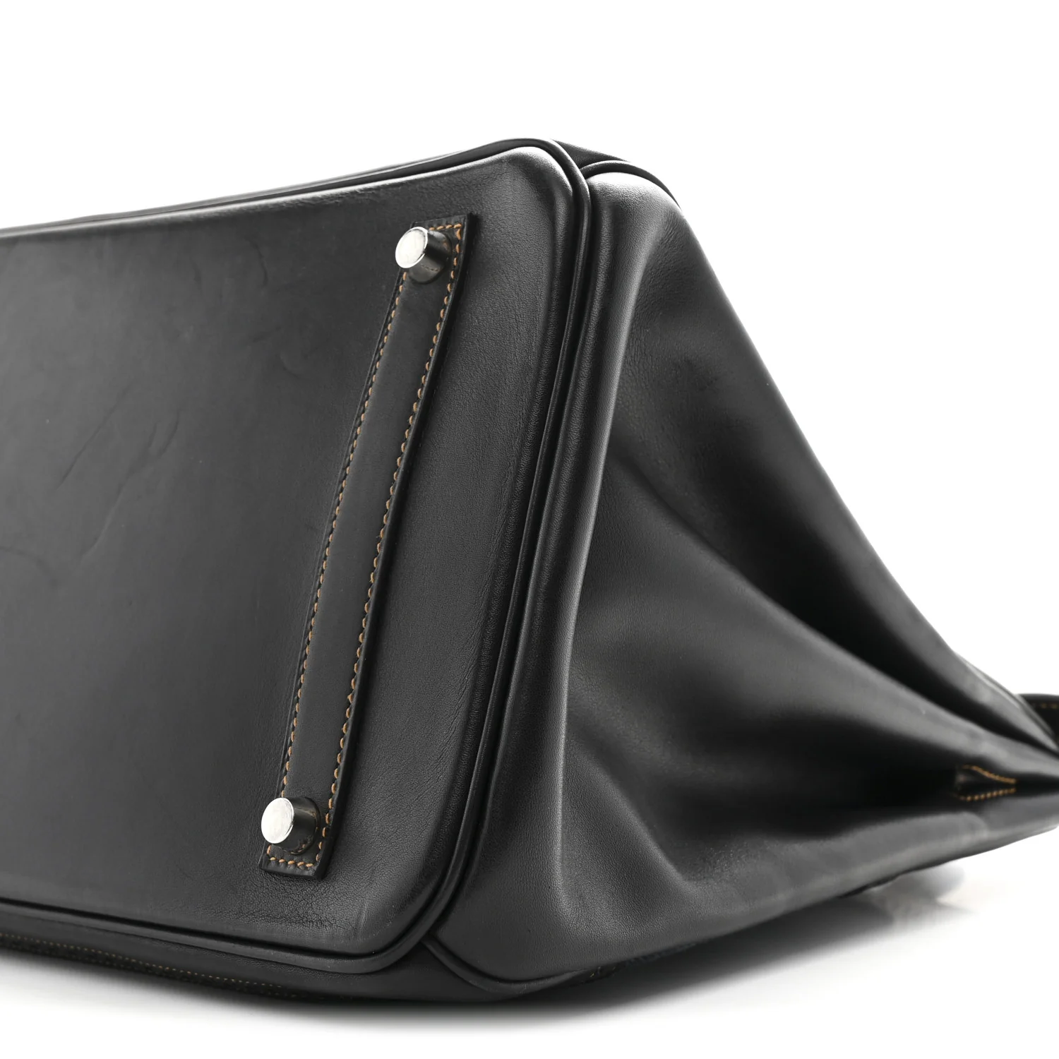 Evercalf Toile Ghillies Birkin 35 Black Denim Fonce - Image 10