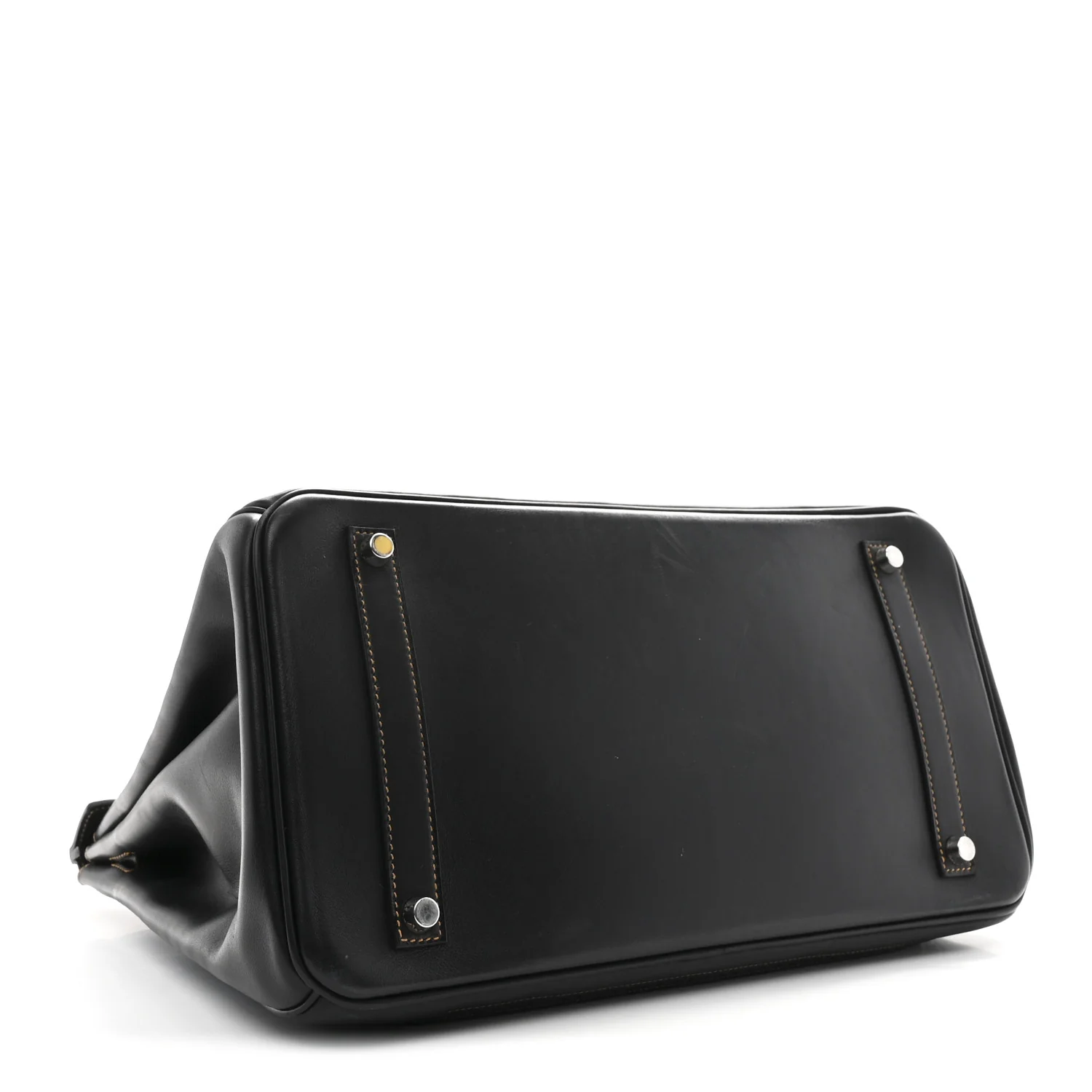 Evercalf Toile Ghillies Birkin 35 Black Denim Fonce - Image 4