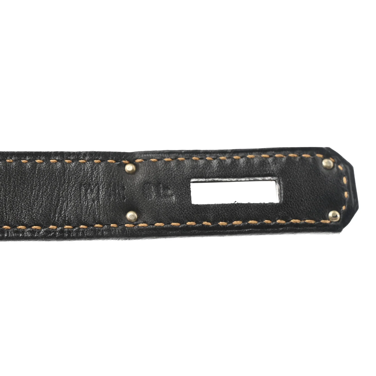 Evercalf Toile Ghillies Birkin 35 Black Denim Fonce - Image 7