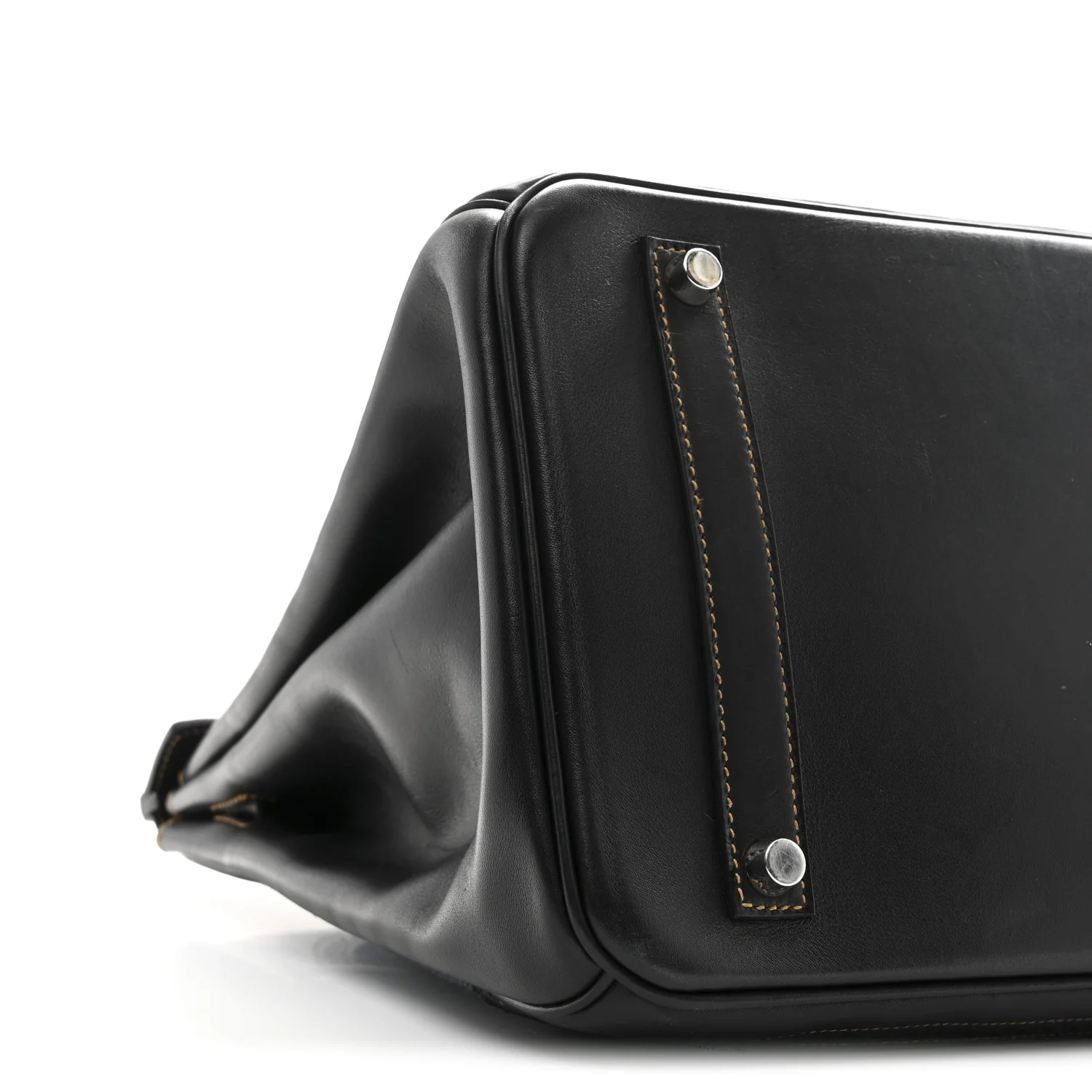 Evercalf Toile Ghillies Birkin 35 Black Denim Fonce - Image 9
