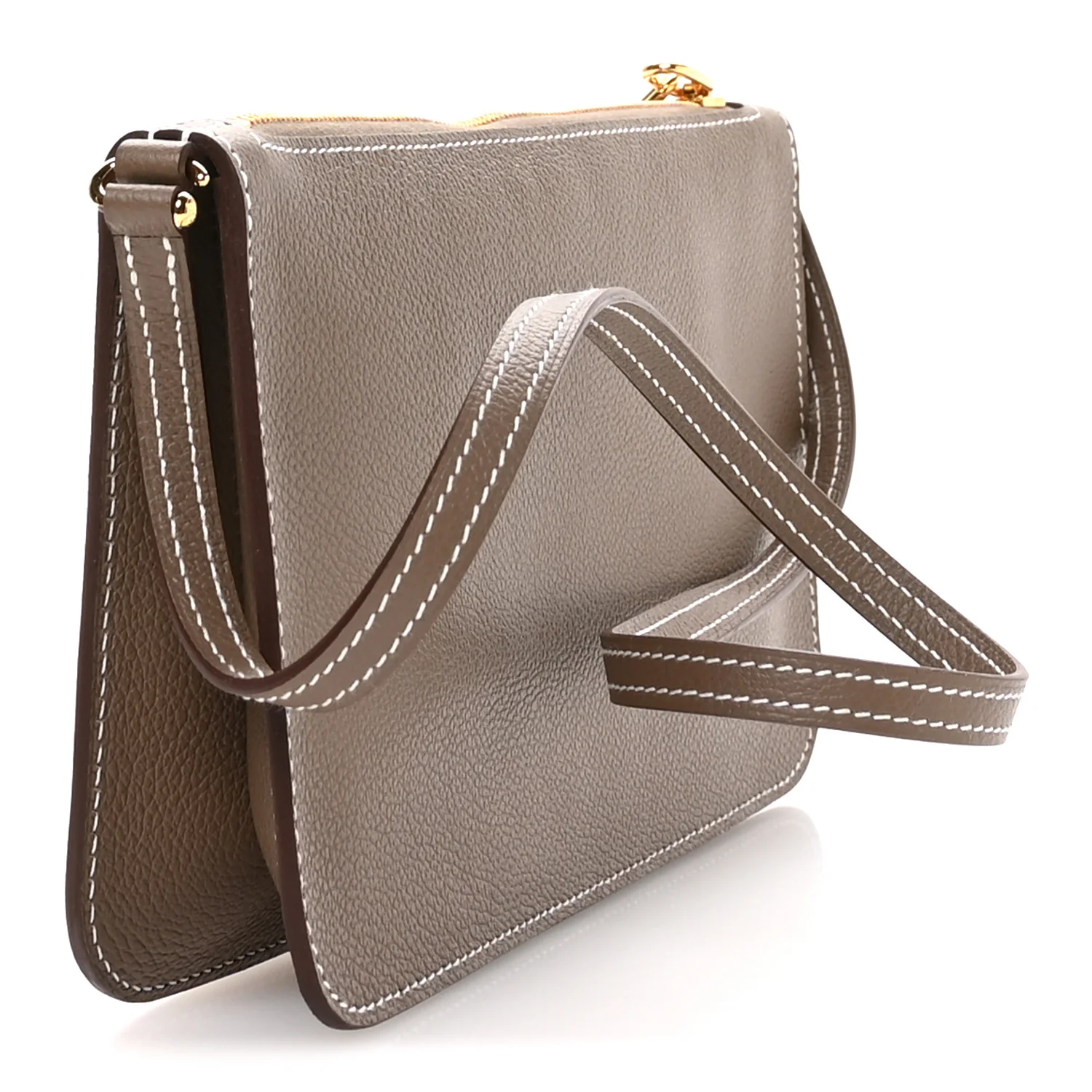 Evercolor Chaine d'Ancre Zipengo Pochette To Go Etoupe - Image 3