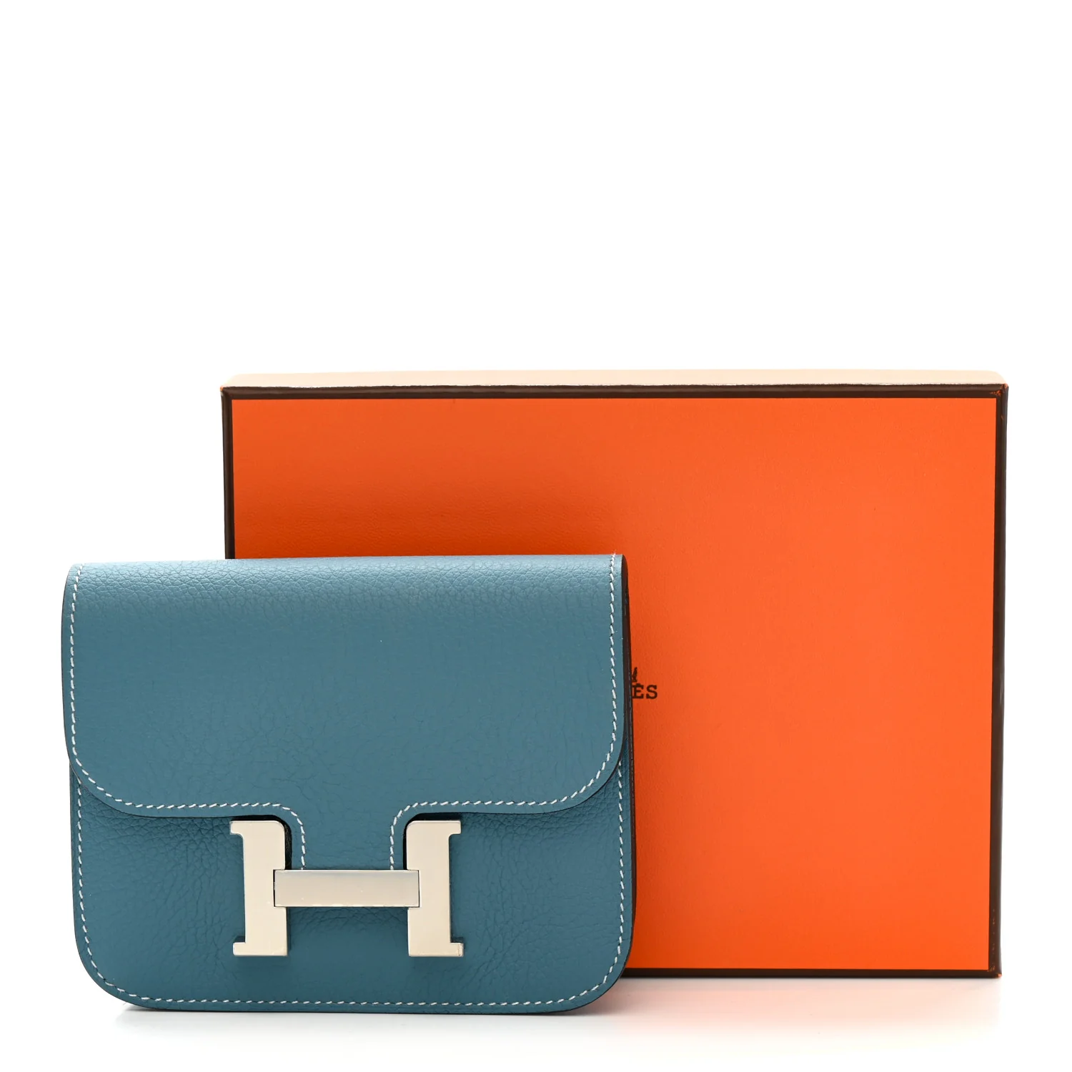 Evercolor Constance Slim Wallet Blue Jean - Image 9
