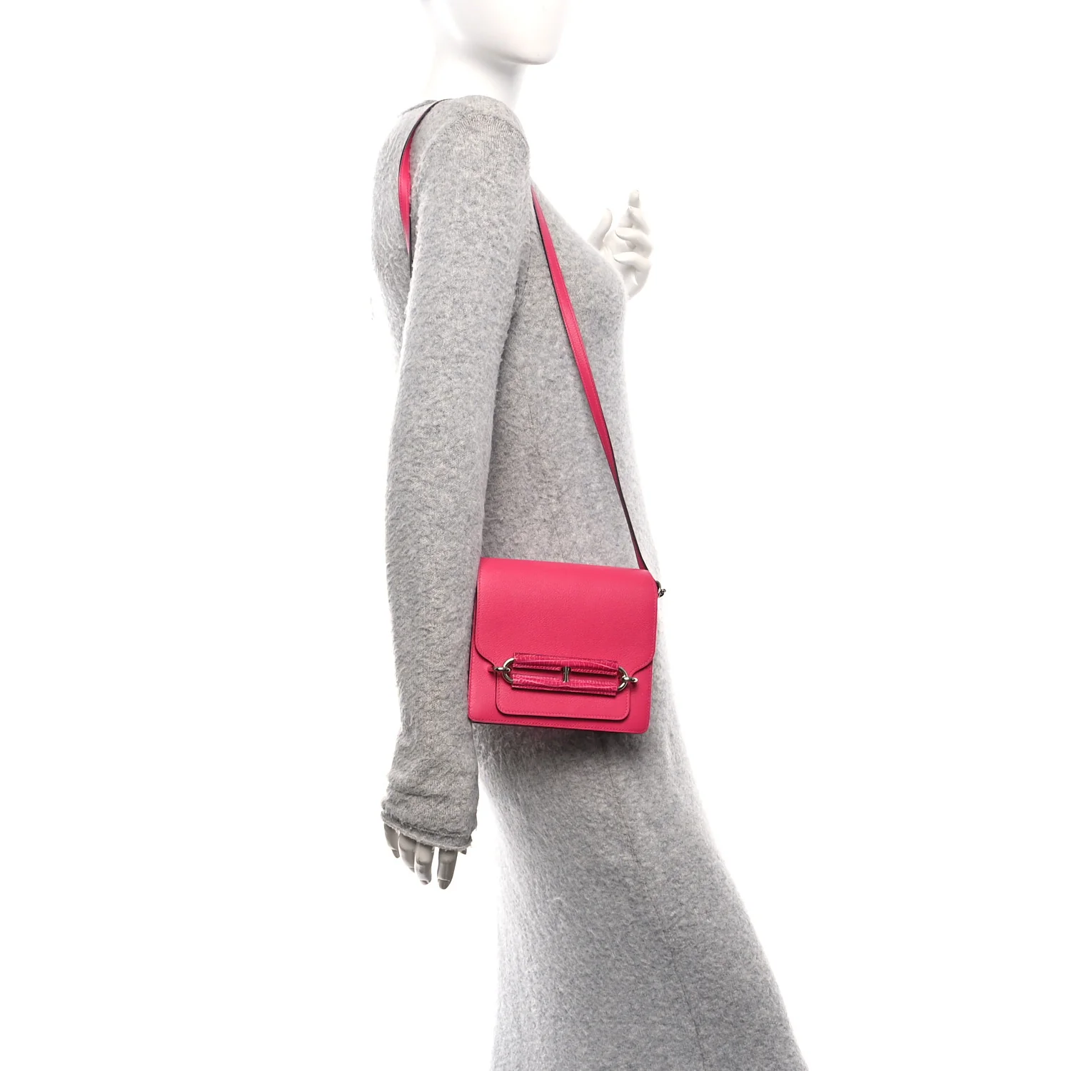 Evercolor Matte Alligator Mini Touch Sac Roulis Rose Mexico - Image 3