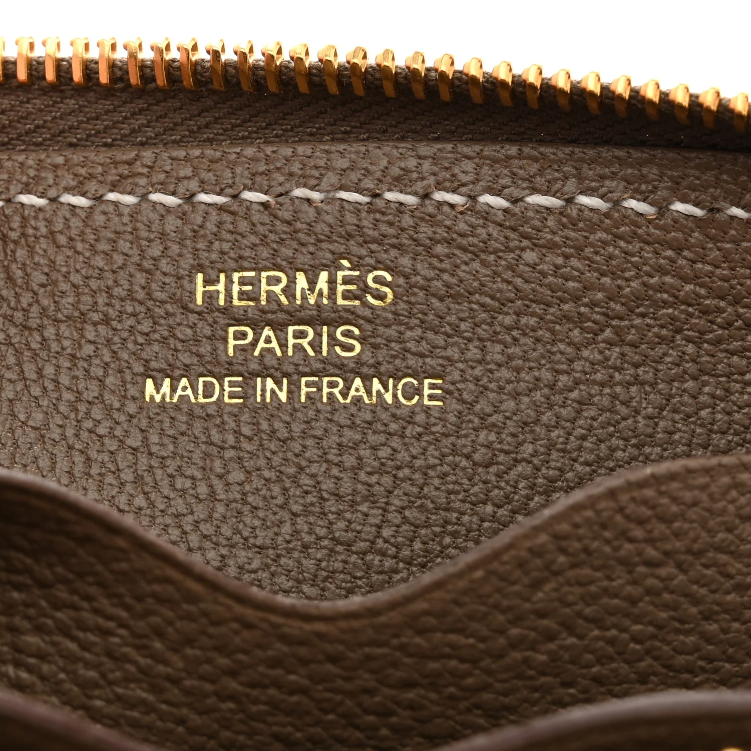 Evercolor Zipengo Chain D'Ancre Compact Cardholder Etoupe - Image 6