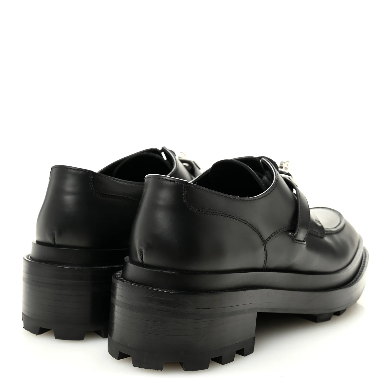 Glossed Calfskin First Oxford 38 Black - Image 5