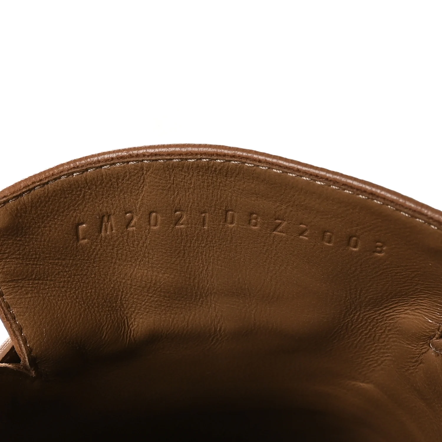 Goatskin Blossom Mules 38.5 Marron Havane - Image 8