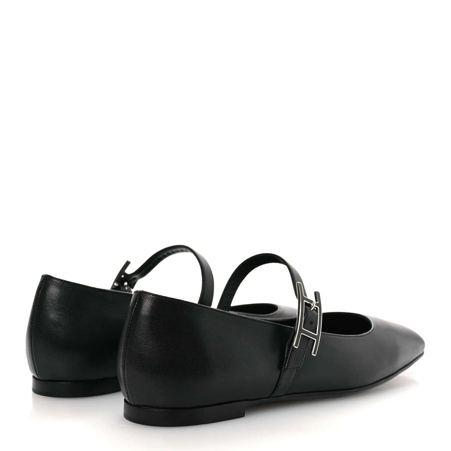 Goatskin Jane Ballet Flats 36.5 Black - Image 5