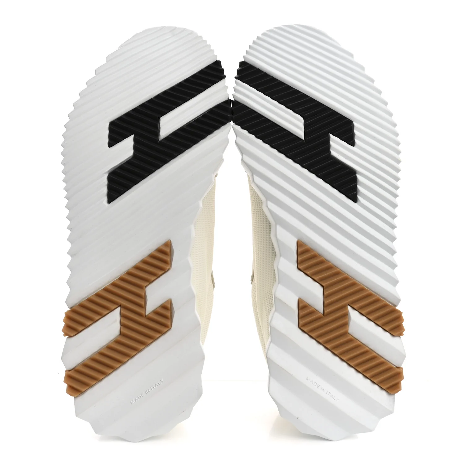Graphic Mesh Suede Goatskin Womens Bouncing Sneakers 38.5 White - Image 6