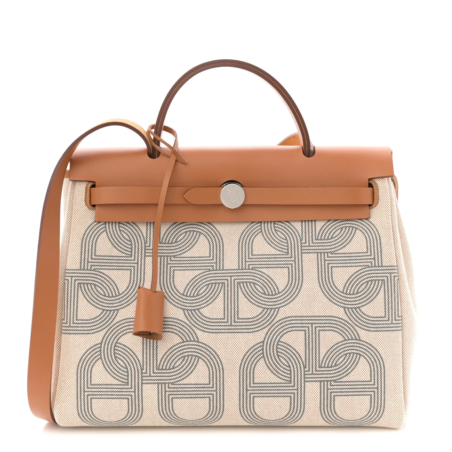 H Plume Canvas Vache Hunter Circuit 24 Herbag Zip Retourne 31 Gris Meyer Ecru Beige Naturel