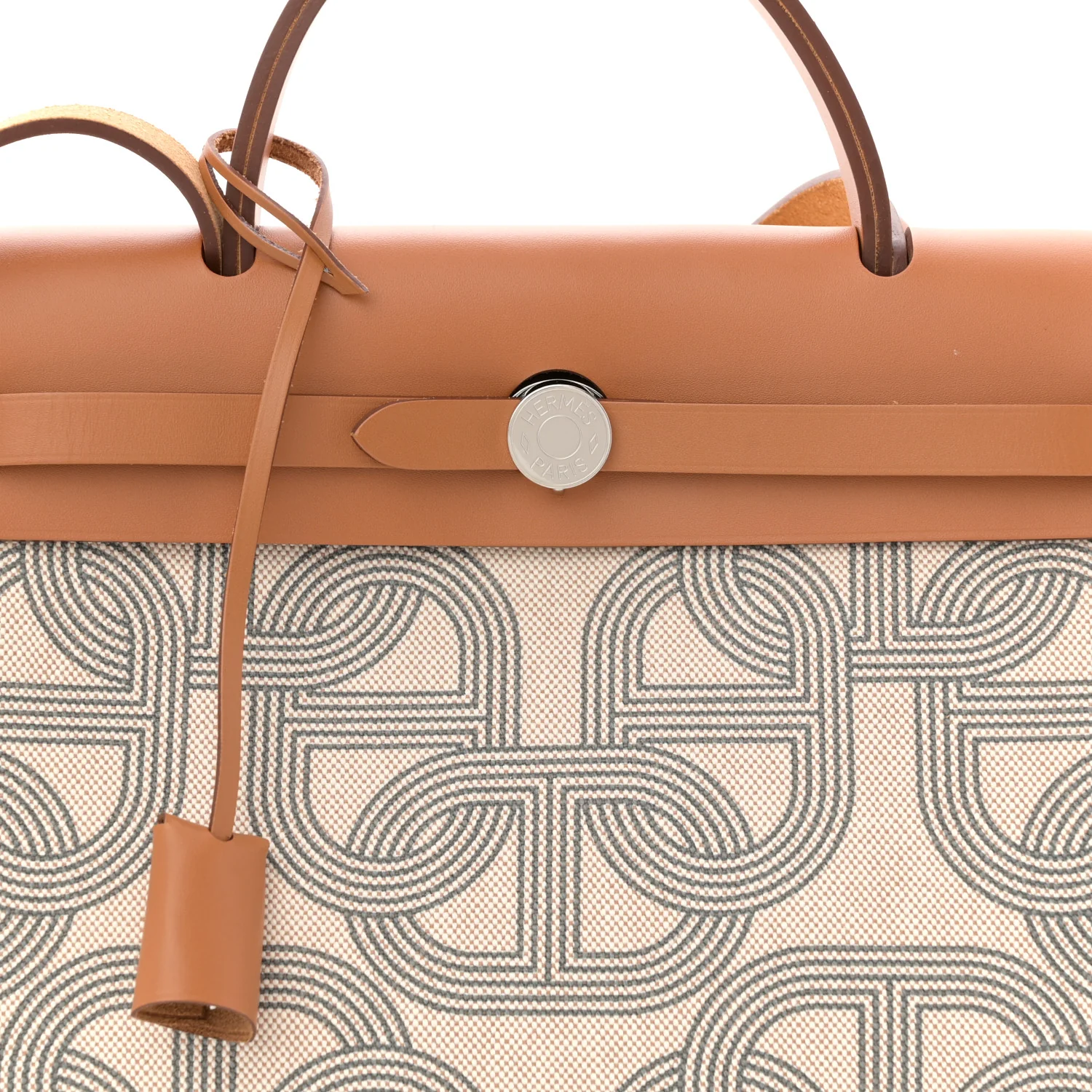 H Plume Canvas Vache Hunter Circuit 24 Herbag Zip Retourne 31 Gris Meyer Ecru Beige Naturel - Image 9