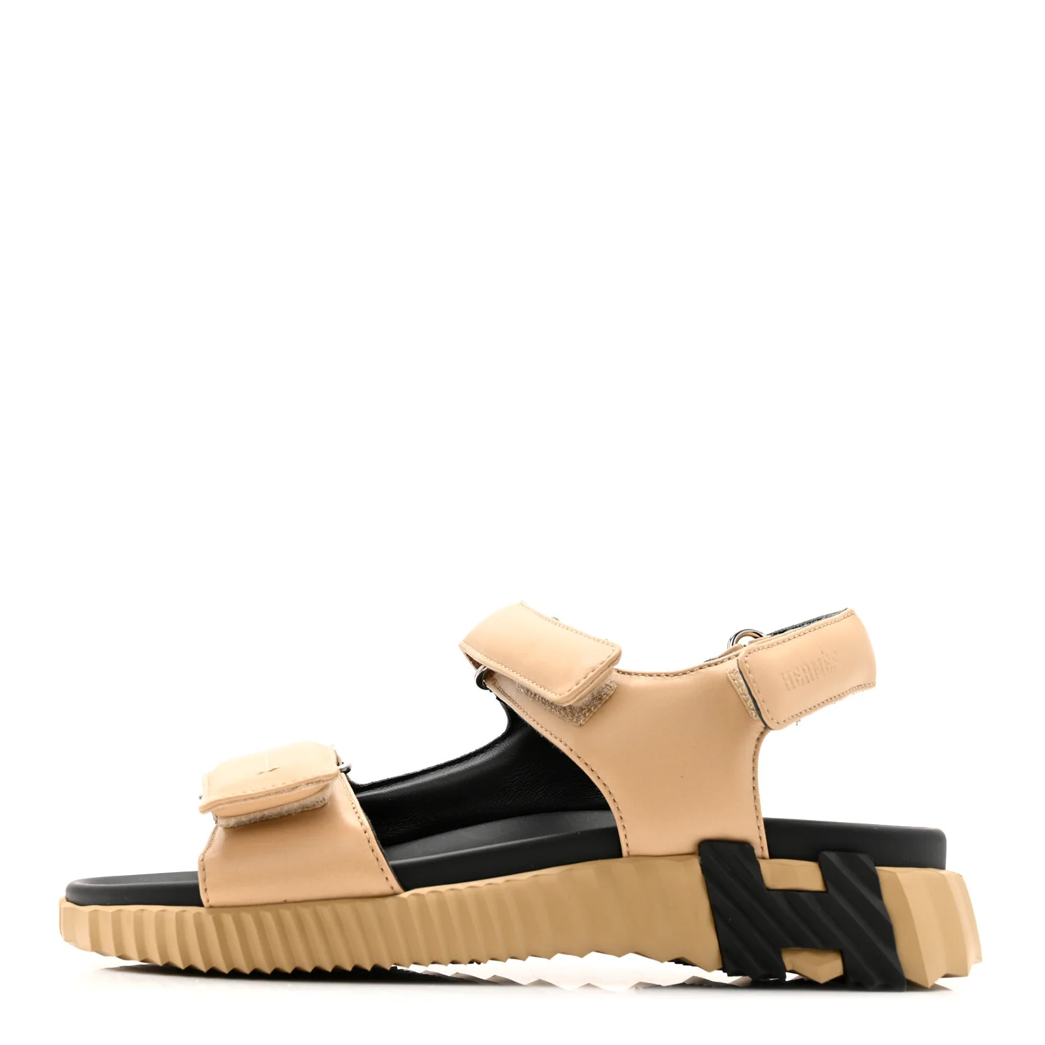 Lambskin Junior Womens Sandals 37.5 Beige Albinos