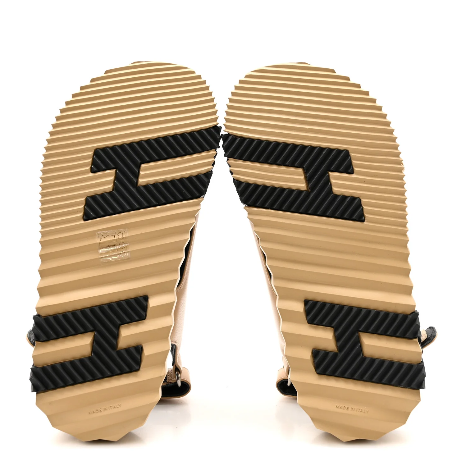 Lambskin Junior Womens Sandals 37.5 Beige Albinos - Image 6