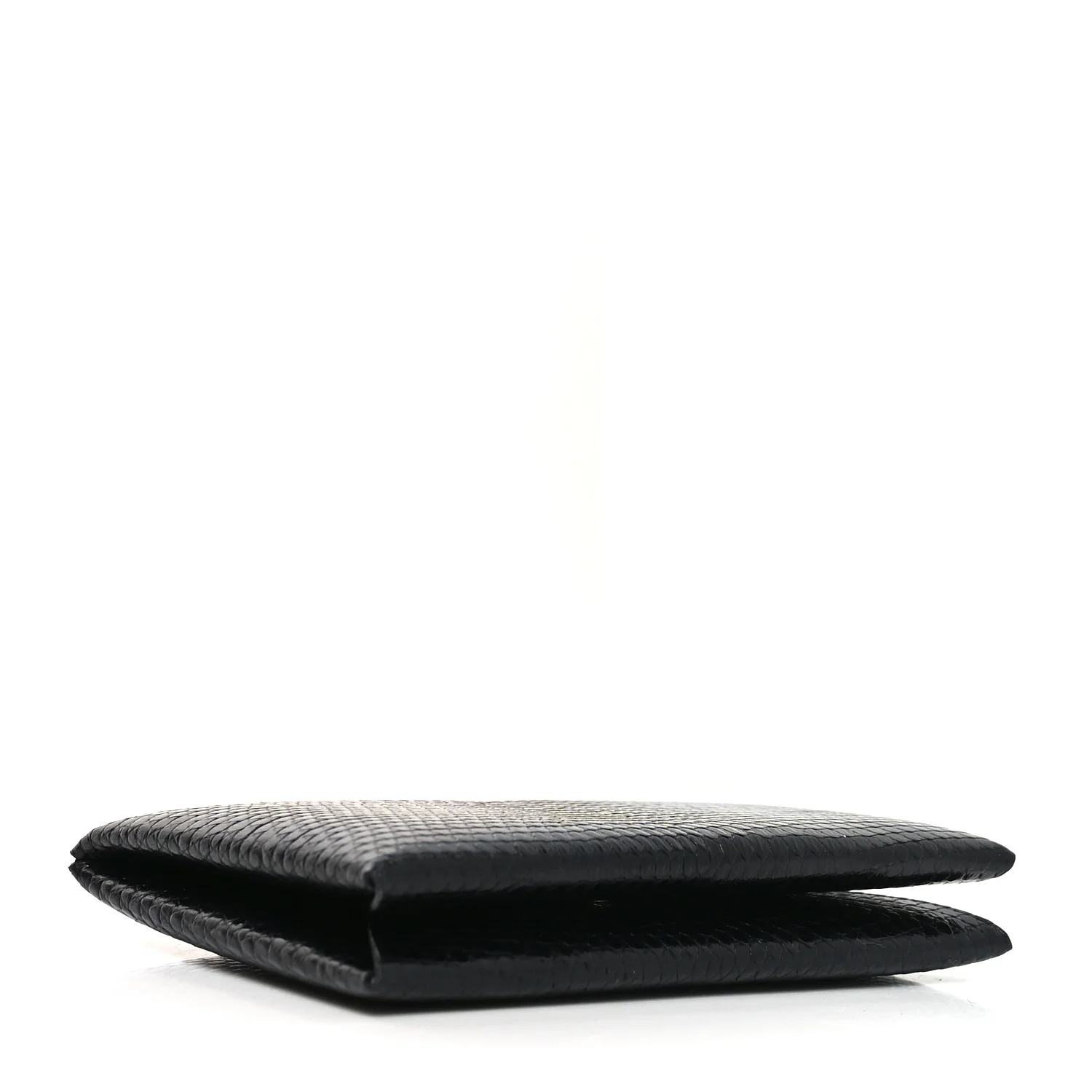 Lizard Calvi Card Case Black - Image 4