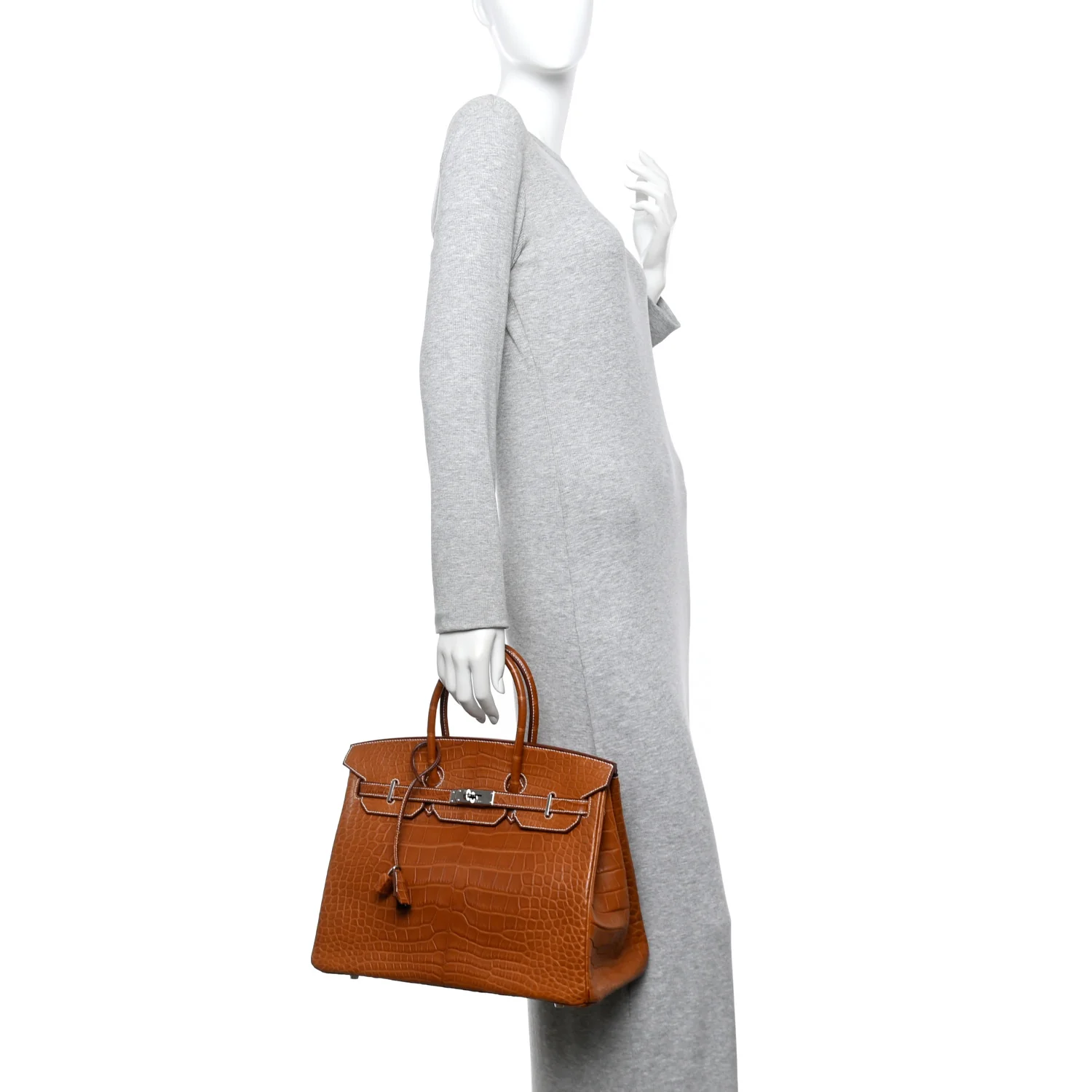 Matte Alligator Birkin 35 Fauve - Image 2