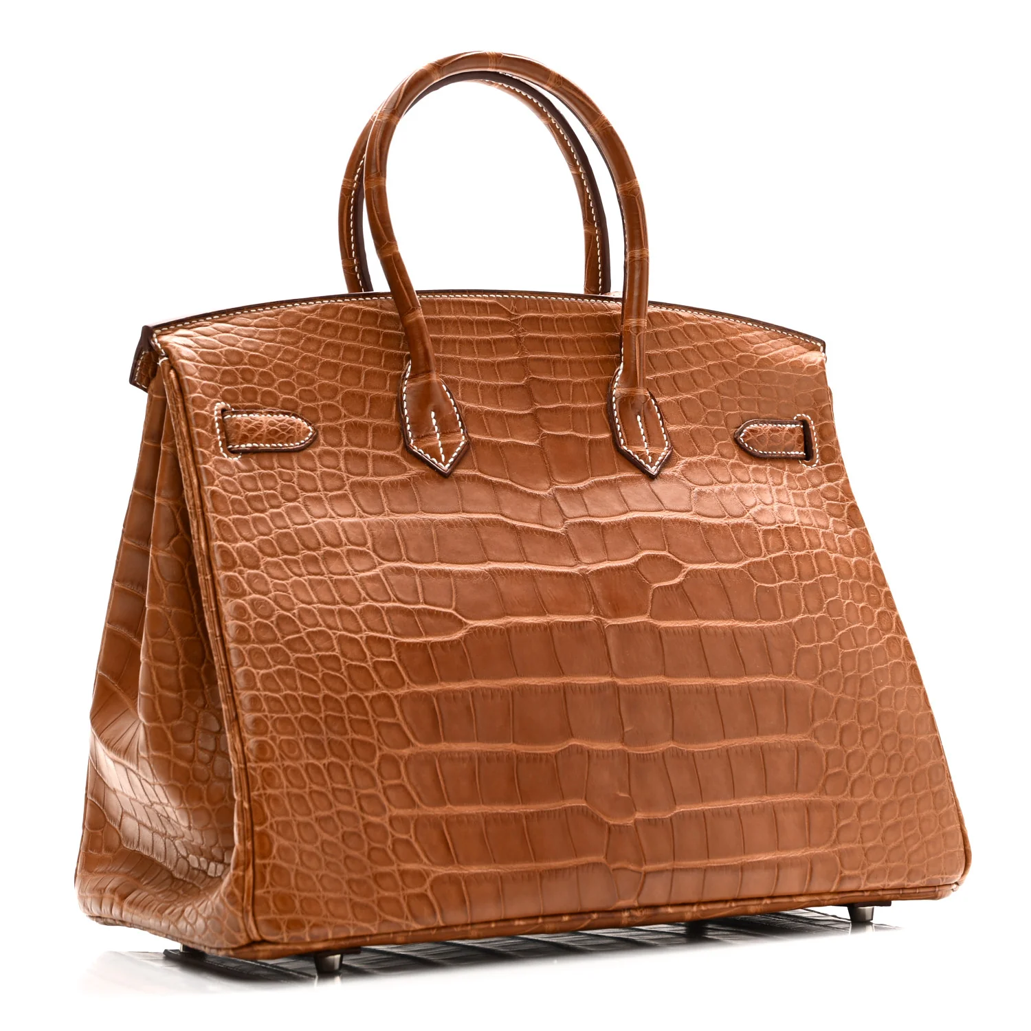 Matte Alligator Birkin 35 Fauve - Image 3