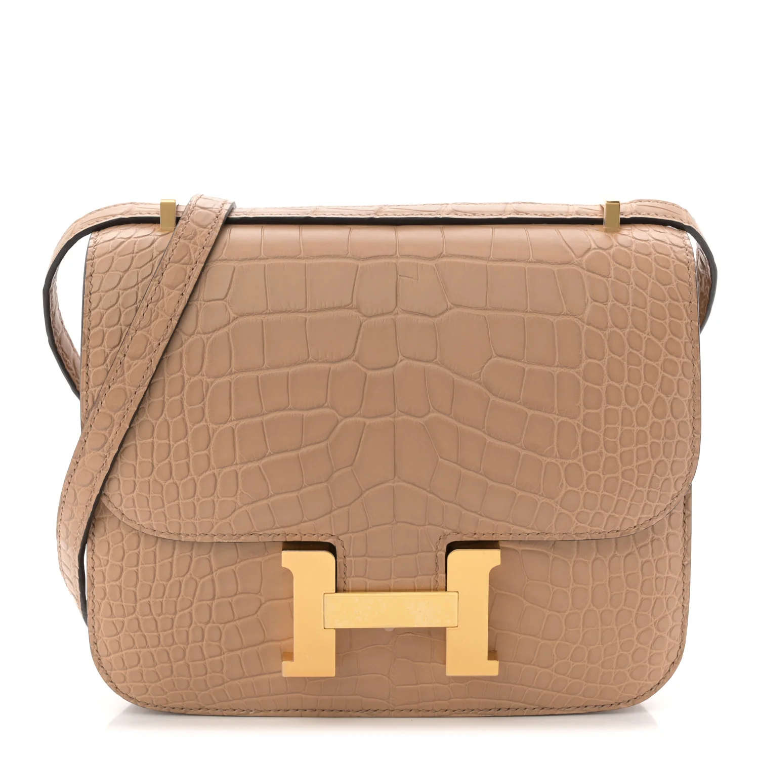 Matte Alligator Constance 18 Chai