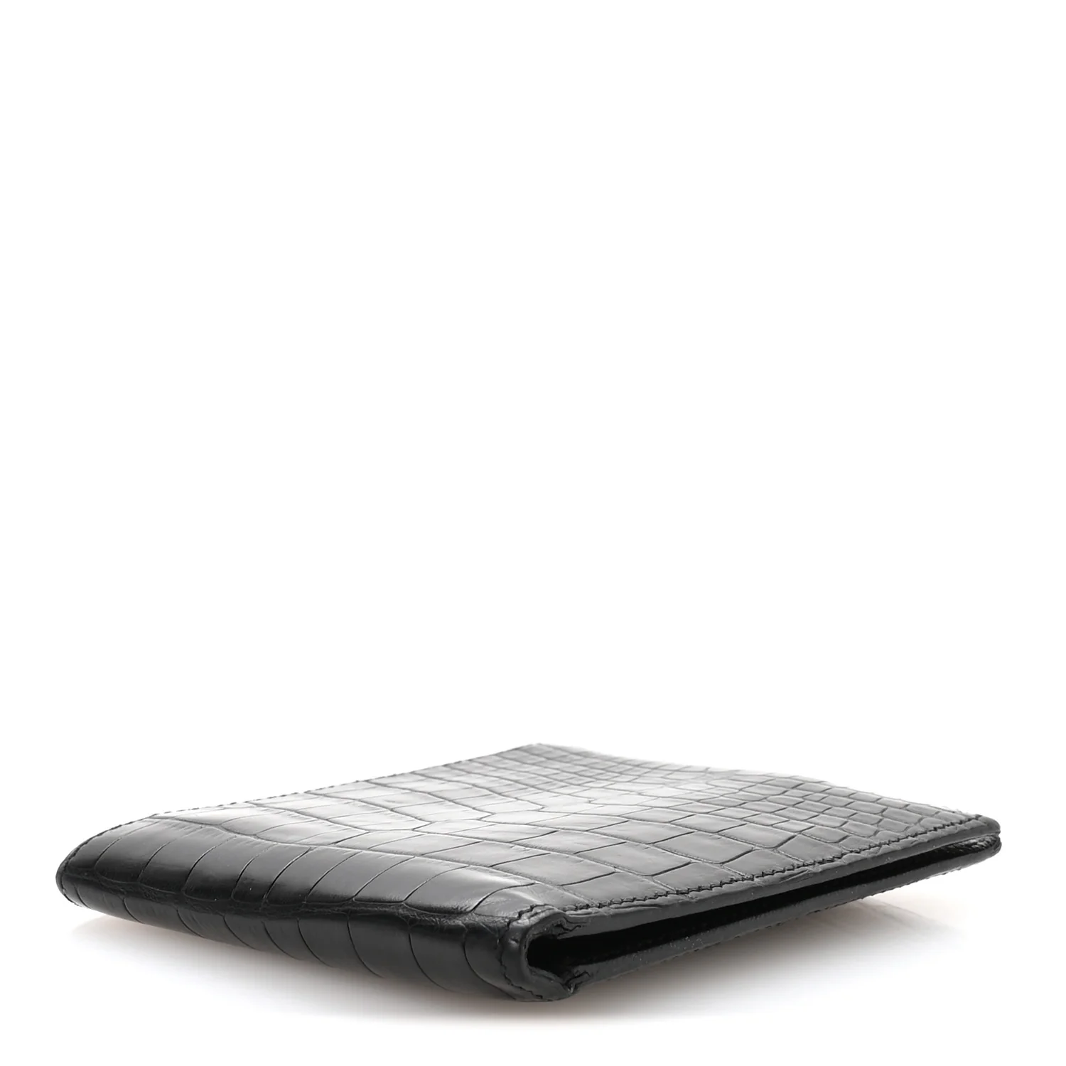 Matte Alligator MC2 Copernic Compact Wallet Black - Image 4