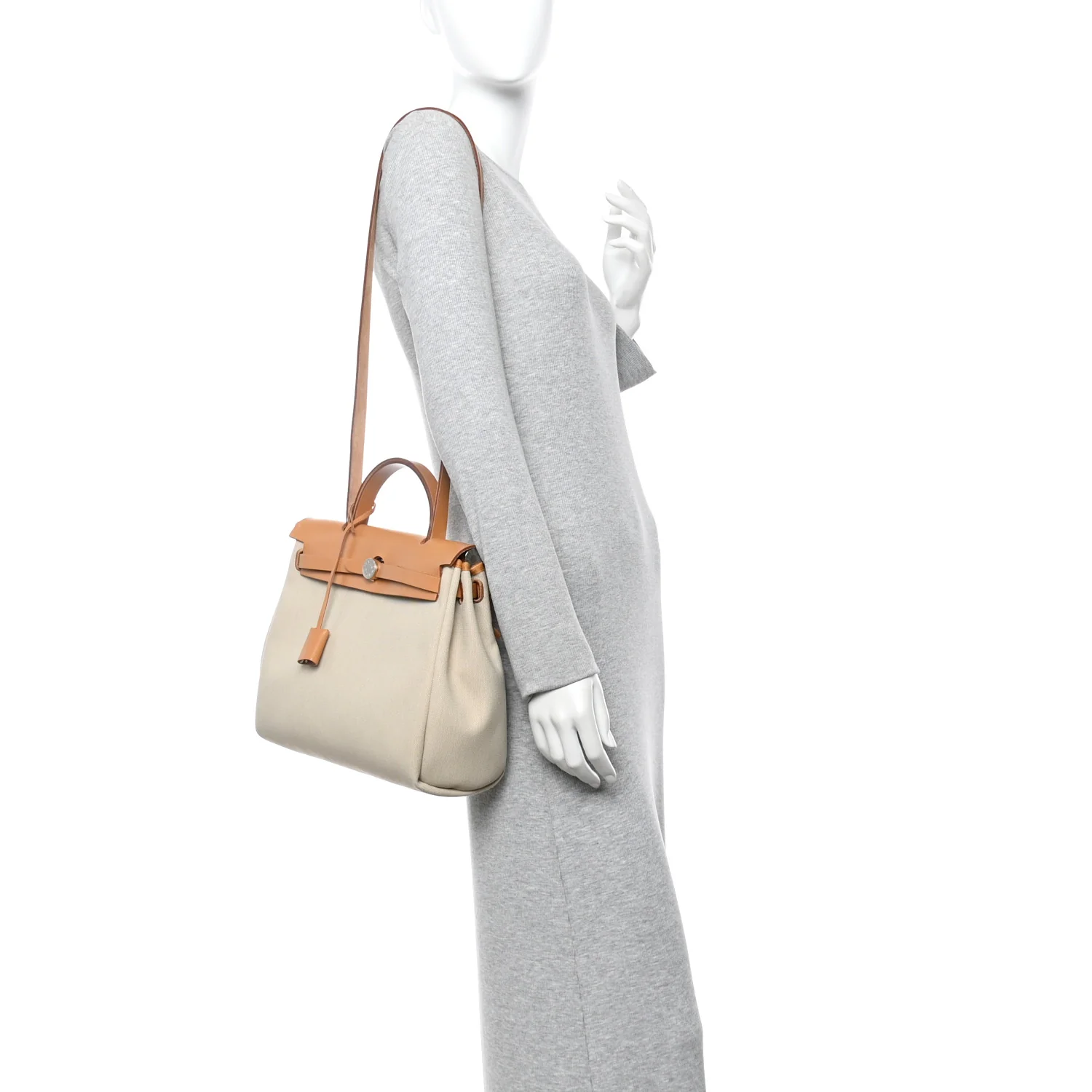 Military Toile Vache Hunter Herbag Zip Retourne 31 PM Beton Naturel - Image 3