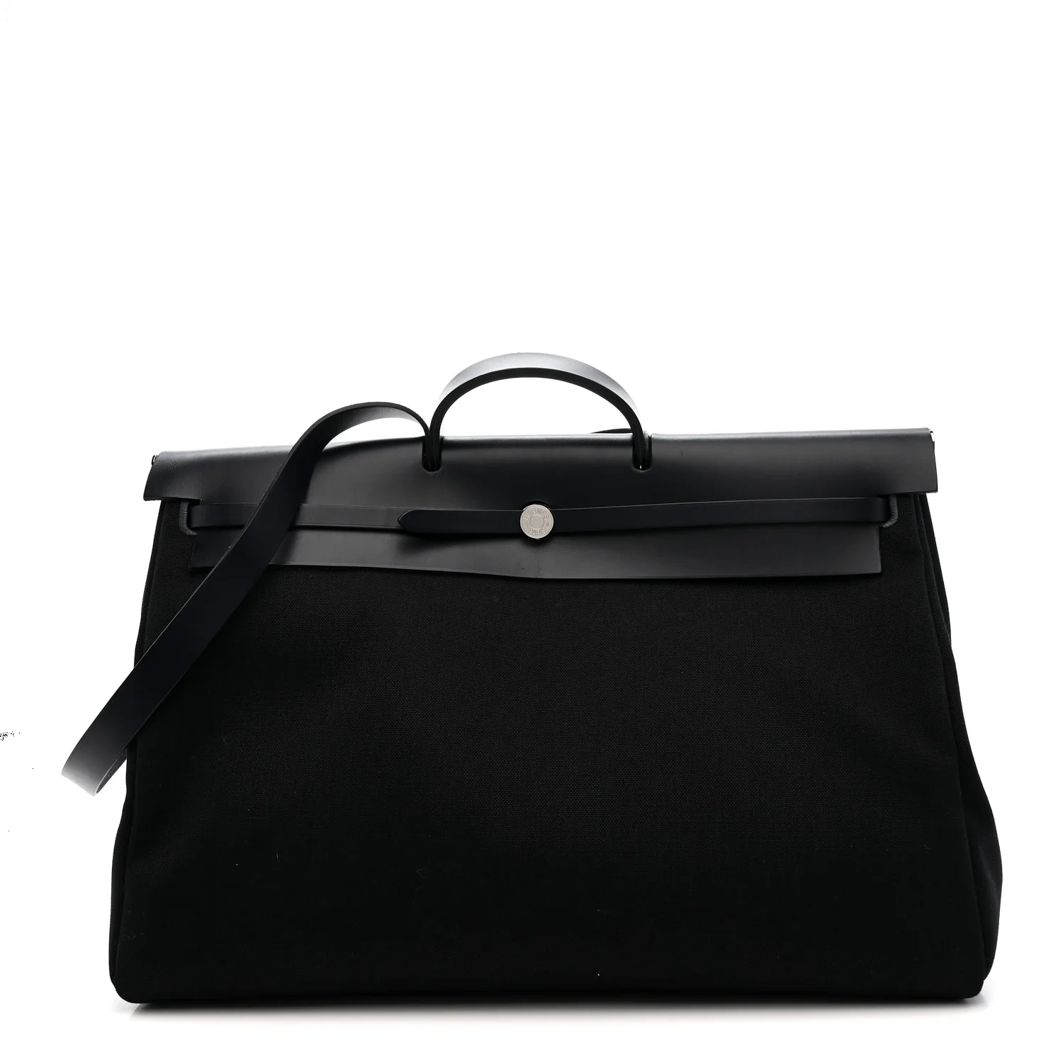 Military Toile Vache Hunter Herbag Zip Retourne Cabine Bag Black Bleu Marine