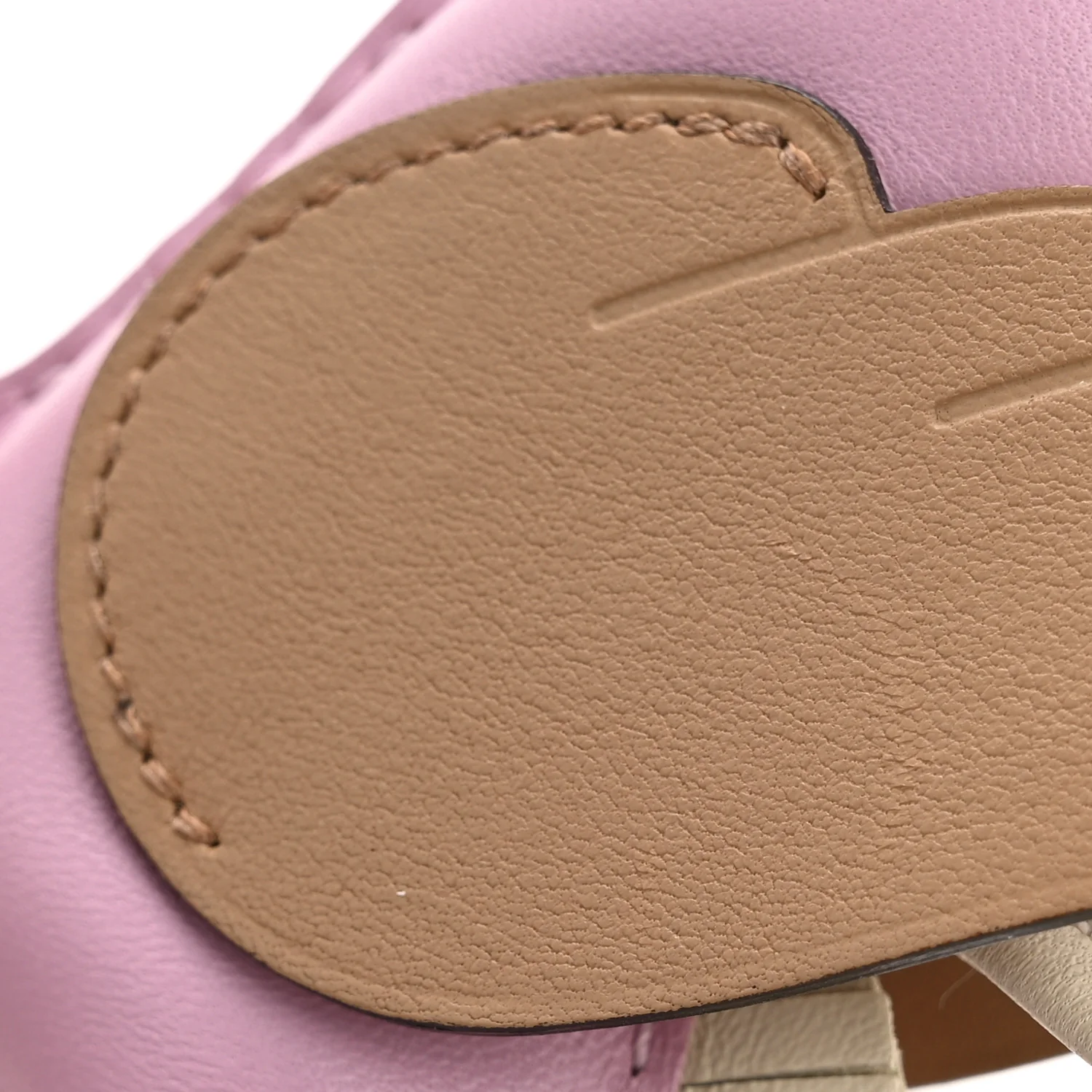 Milo Lambskin Grigri Rodeo Pegase Horse Bag Charm MM Mauve Sylvestre Craie Chai - Image 5