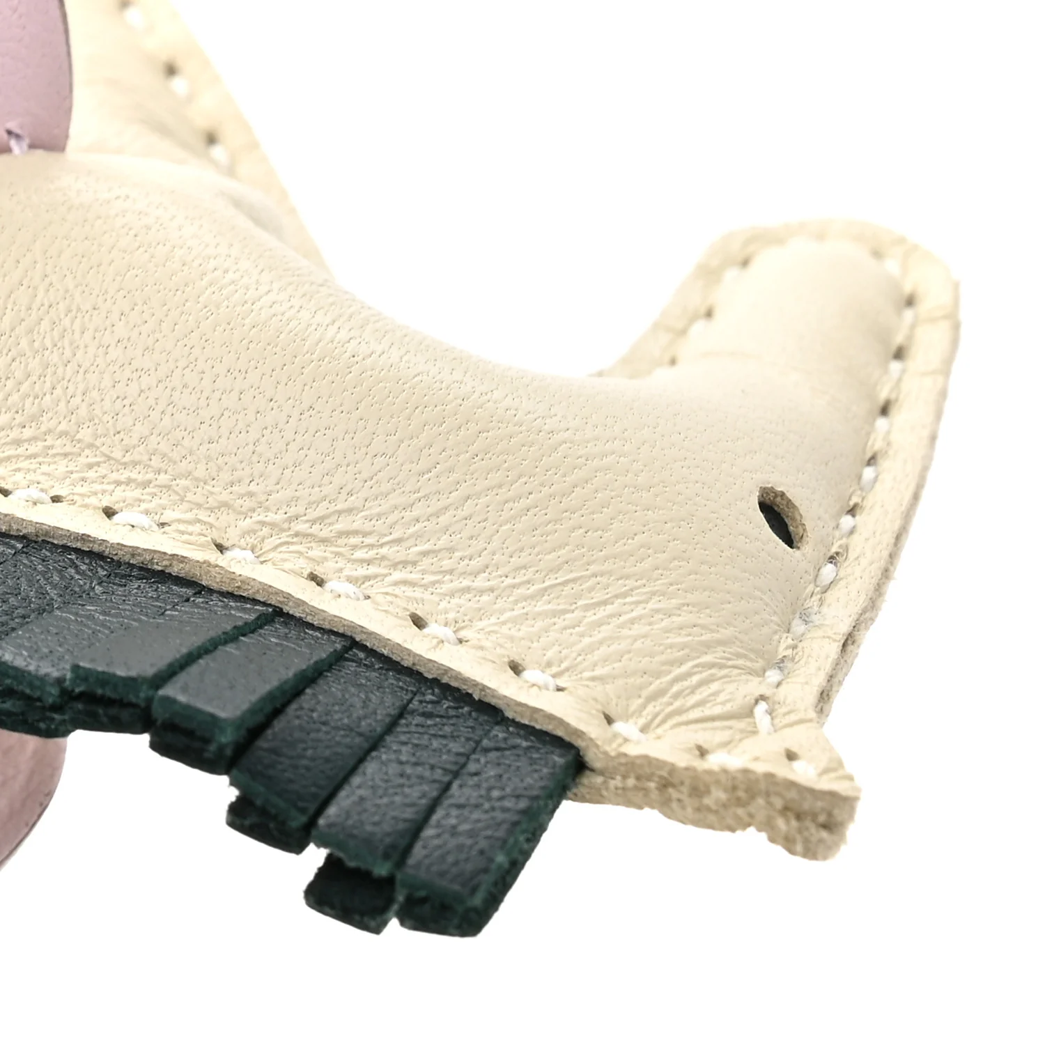 Milo Lambskin Grigri Rodeo Pegase Horse Bag Charm PM Nata Mauve Sylvestre Vert Cypress - Image 4