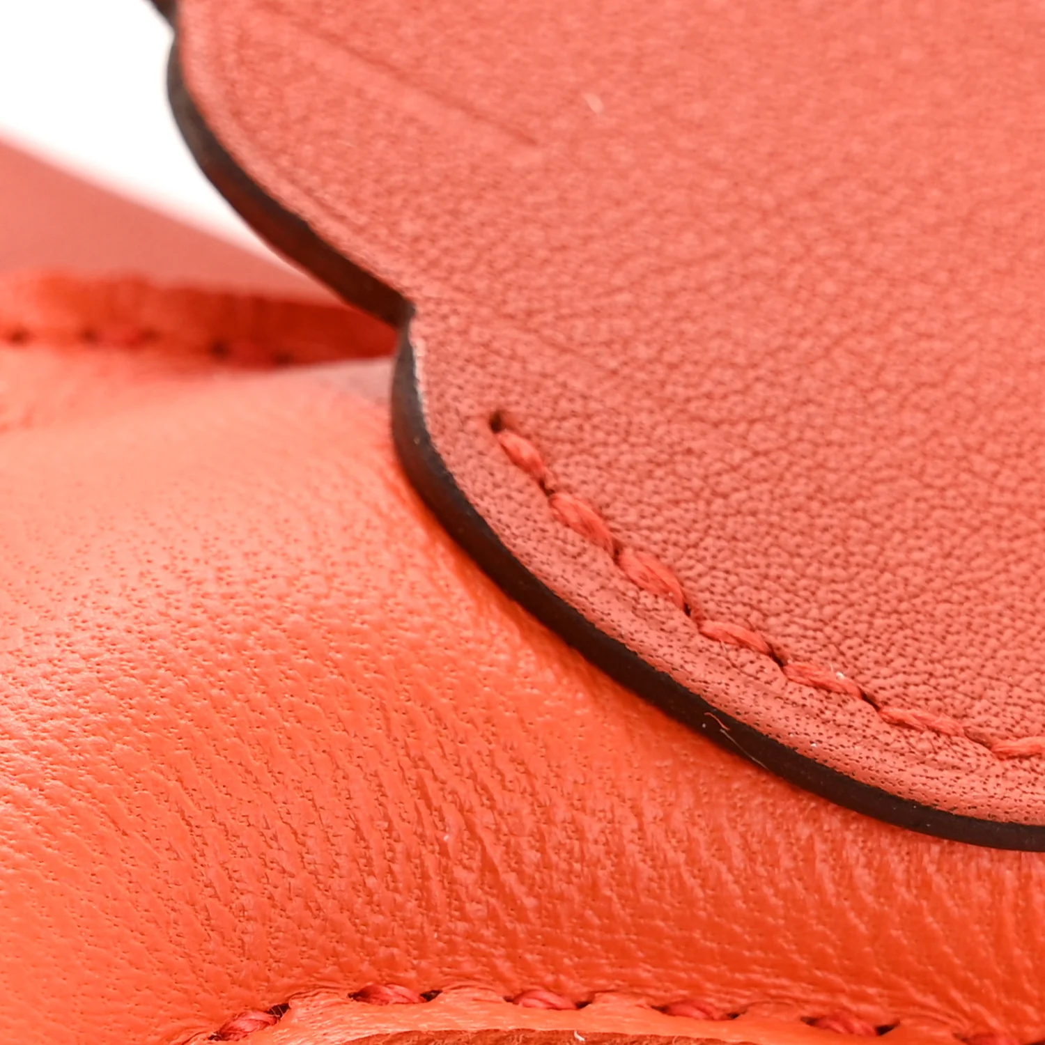 Milo Lambskin Grigri Rodeo Pegase Horse Bag Charm PM Orange Poppy Craie Terre Battue - Image 5