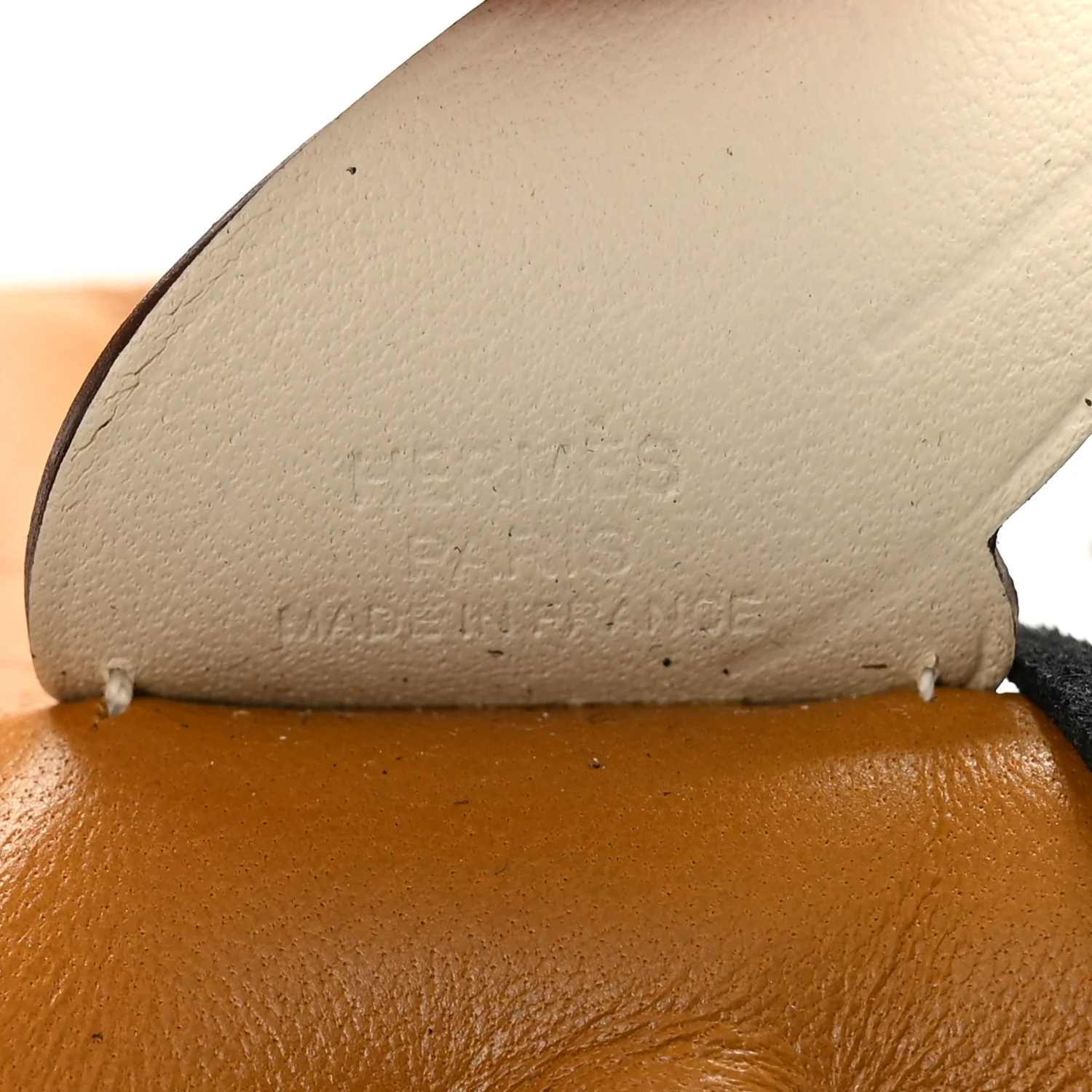 Milo Lambskin Grigri Rodeo Pegase Horse Bag Charm PM Sesame Black Nata - Image 3