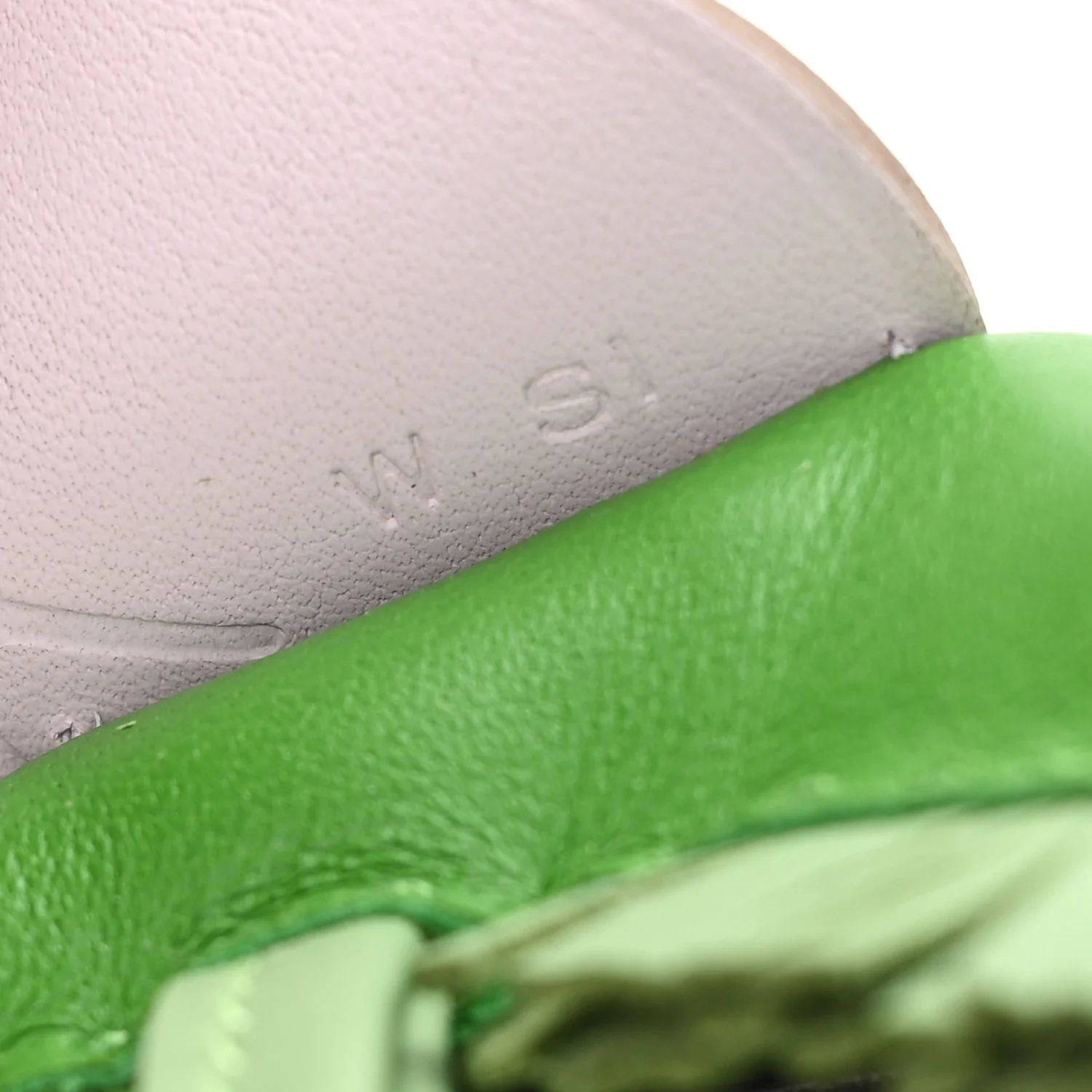 Milo Lambskin Grigri Rodeo Pegase Horse Bag Charm PM Vert Yucca Vert Criquet Mauve Pale - Image 4