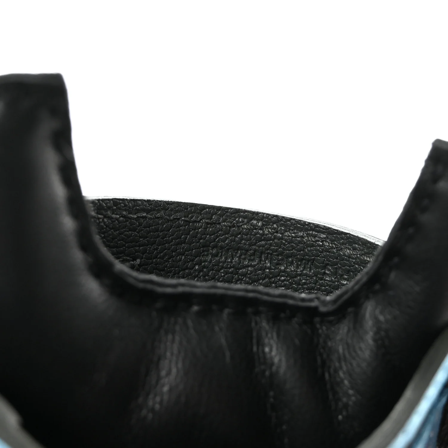 Milo Lambskin Grigri Rodeo Robeo 24 Bag Charm PM Black Vert Mangrove Celeste - Image 3