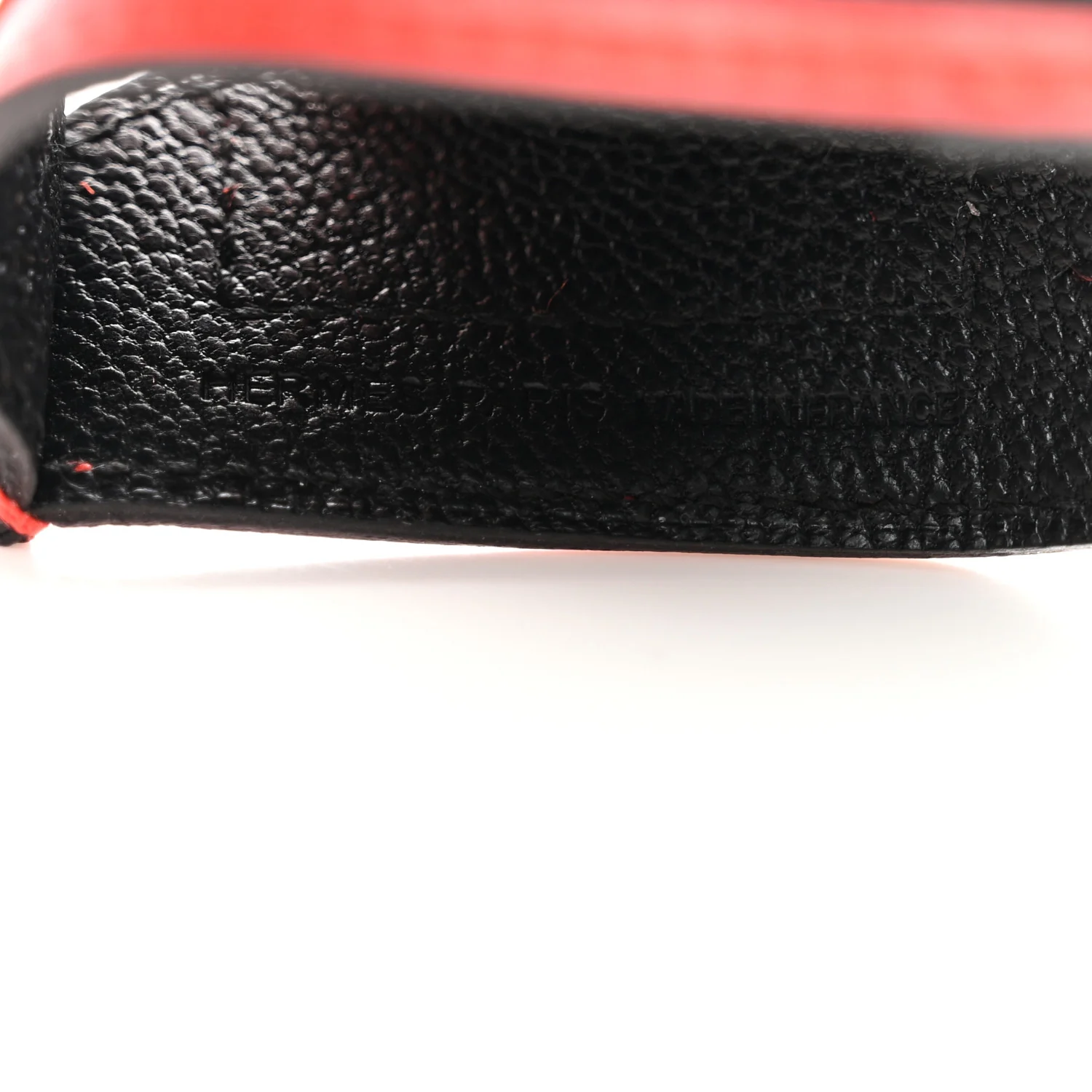Milo Lambskin Grigri Rodeo Robeo 24 Bag Charm PM Terre Black Capucine - Image 3