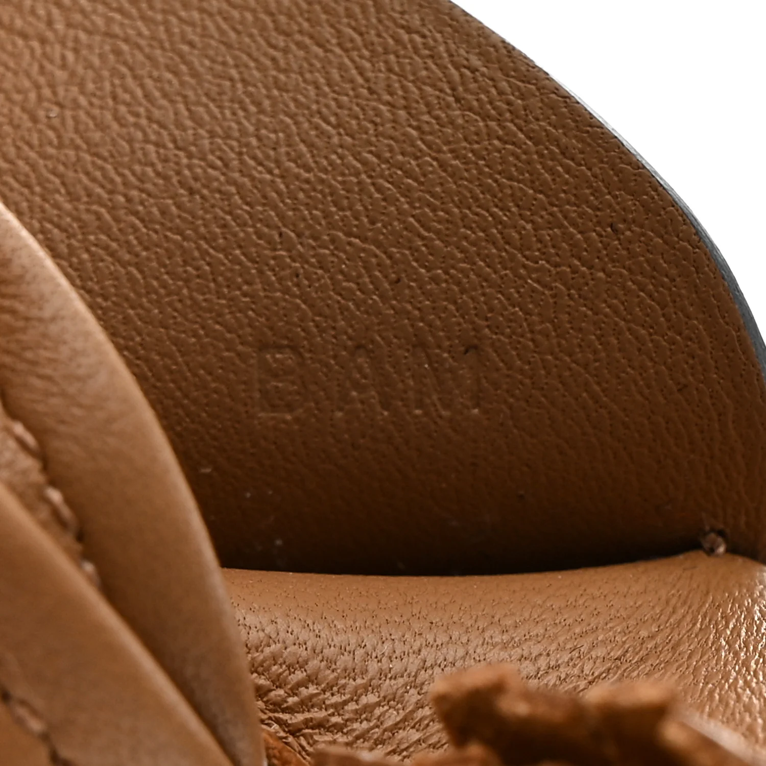 Milo Lambskin Matte Alligator Touch Grigri Rodeo Pegase Horse Bag Charm PM Chai - Image 4