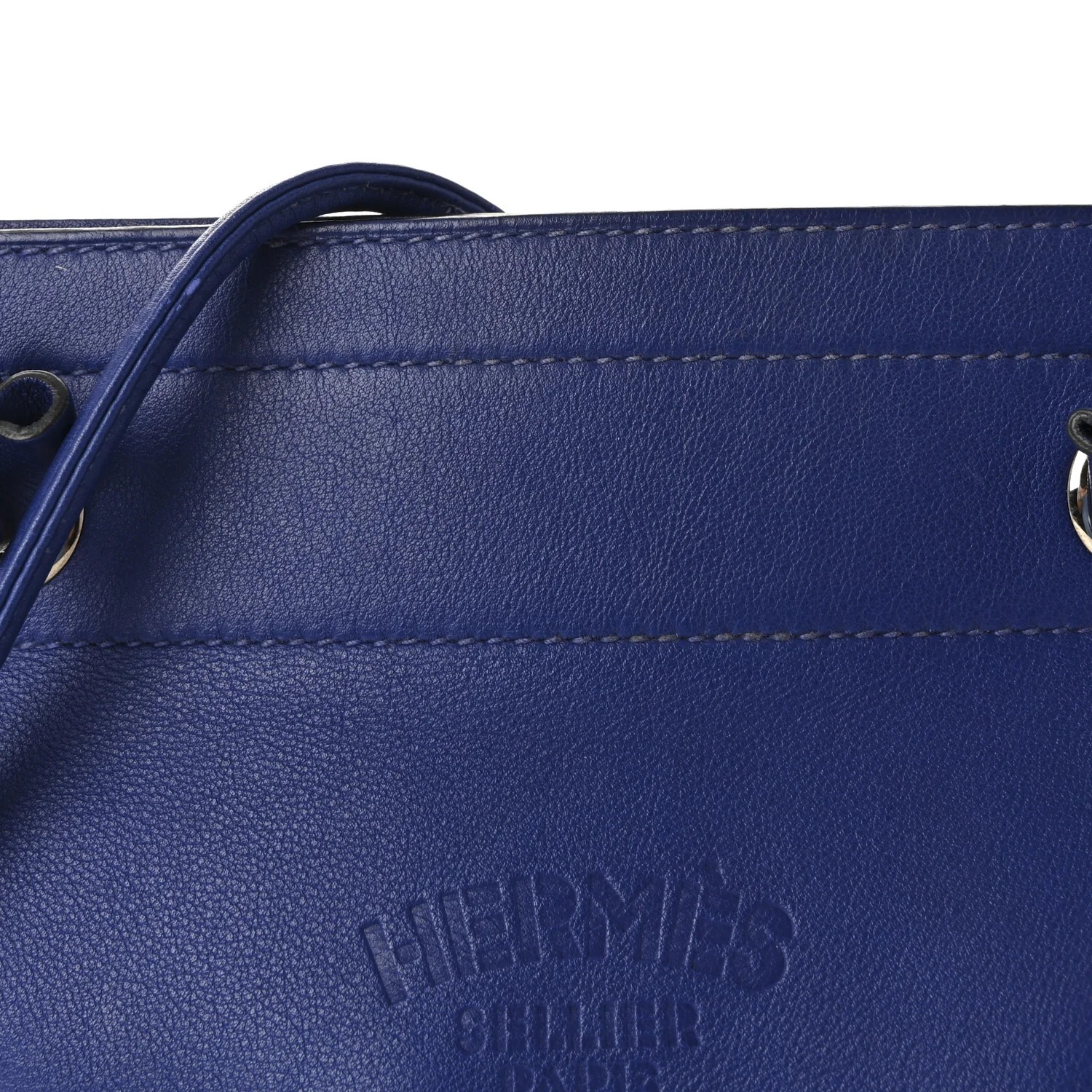 Milo Lambskin Swift Mini Aline Bleu Electrique - Image 7