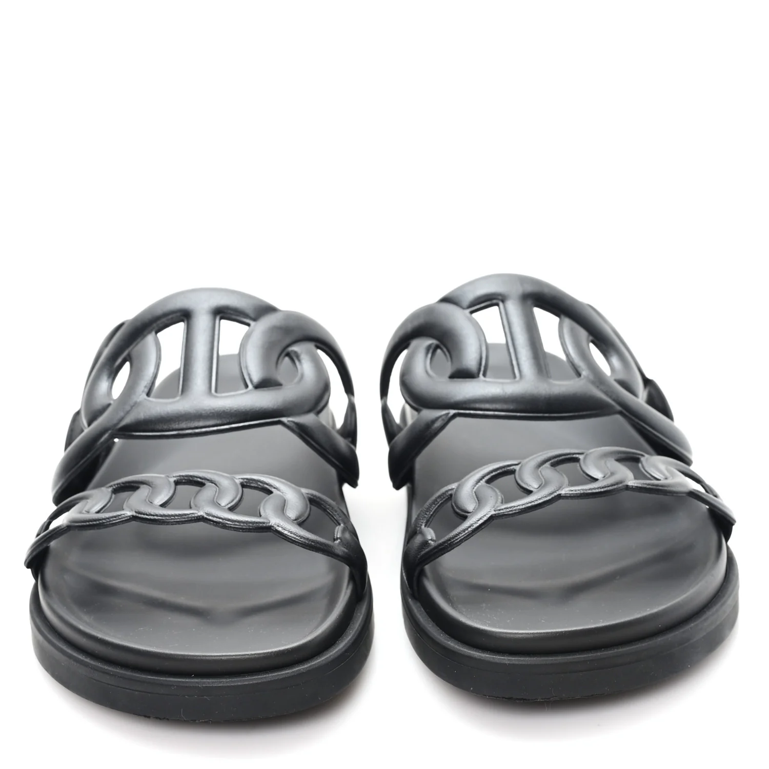 Nappa Extra Sandals 39 Black - Image 3