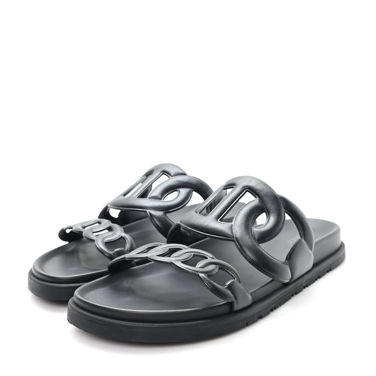 Nappa Extra Sandals 39 Black - Image 4