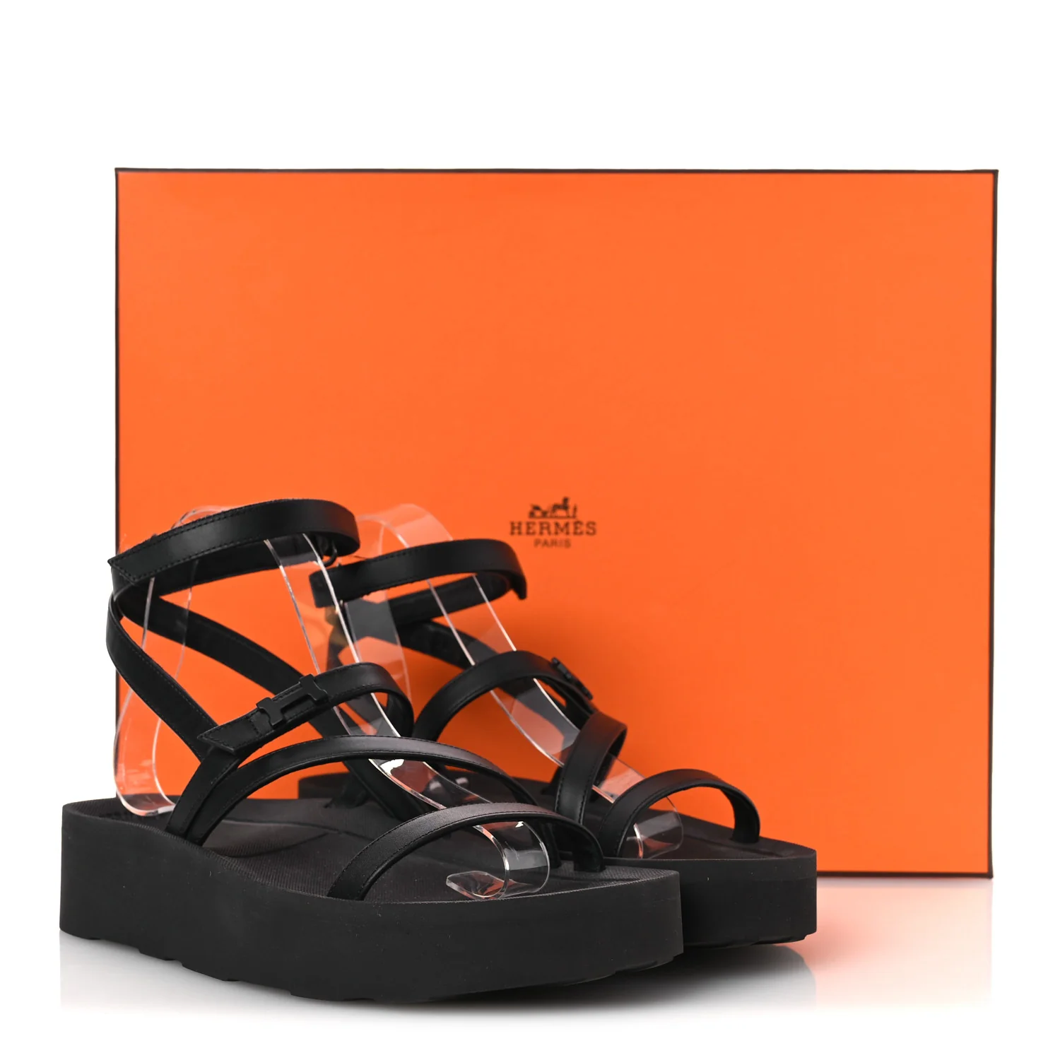 Nappa Liberte Sandals 38 Black - Image 13