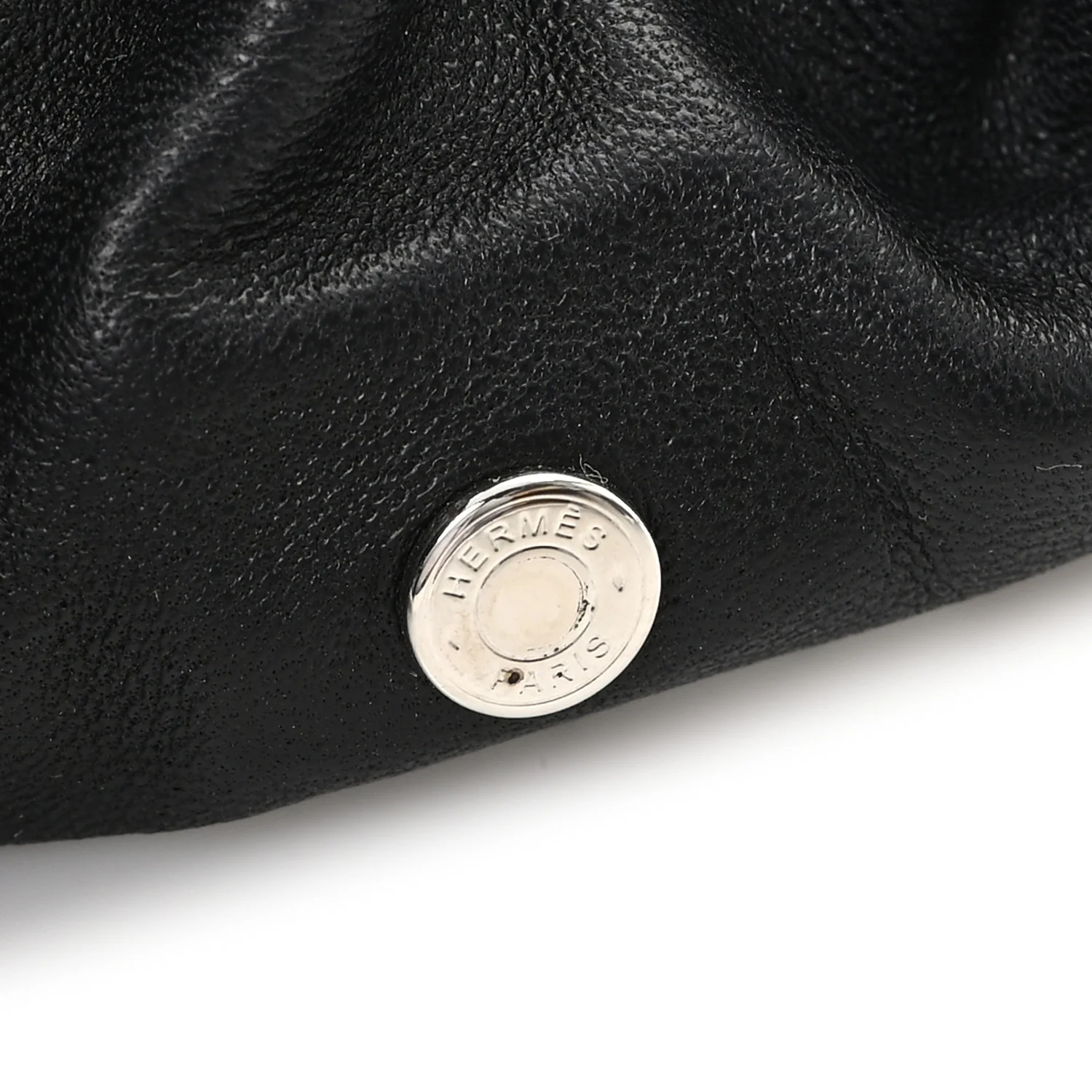 Nappa Silk Twill Sangles en Zigzag Bandana Claudia Scrunchie Black - Image 3