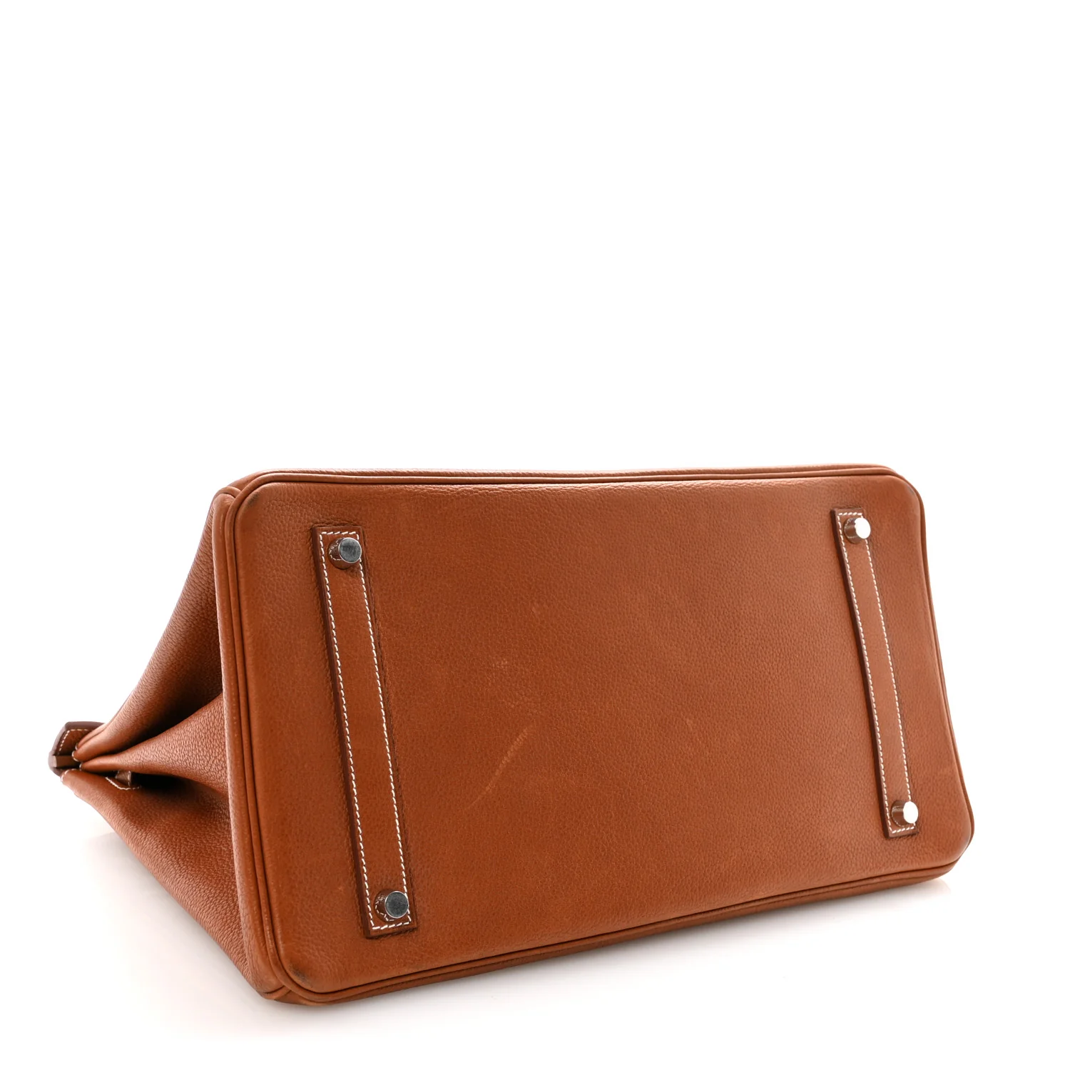 Natural Barenia Faubourg Birkin 35 Fauve - Image 4