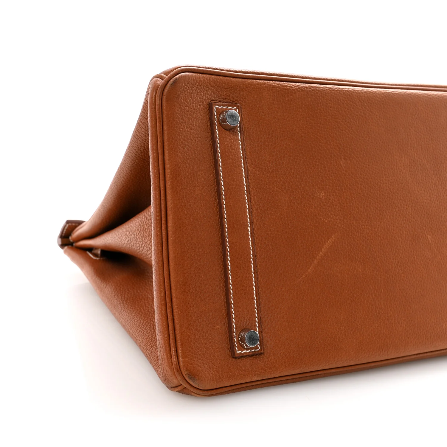 Natural Barenia Faubourg Birkin 35 Fauve - Image 9