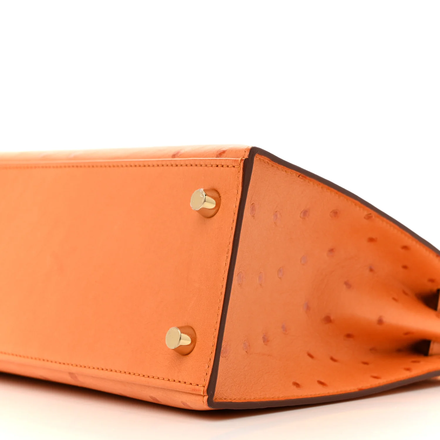 Ostrich Kelly Sellier 25 Abricot - Image 10