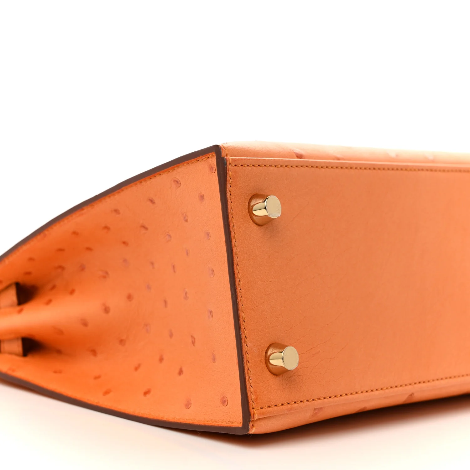 Ostrich Kelly Sellier 25 Abricot - Image 9