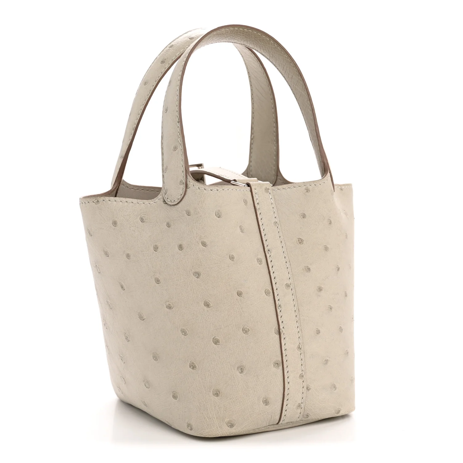 Ostrich Micro Picotin Lock Gris Perle - Image 3