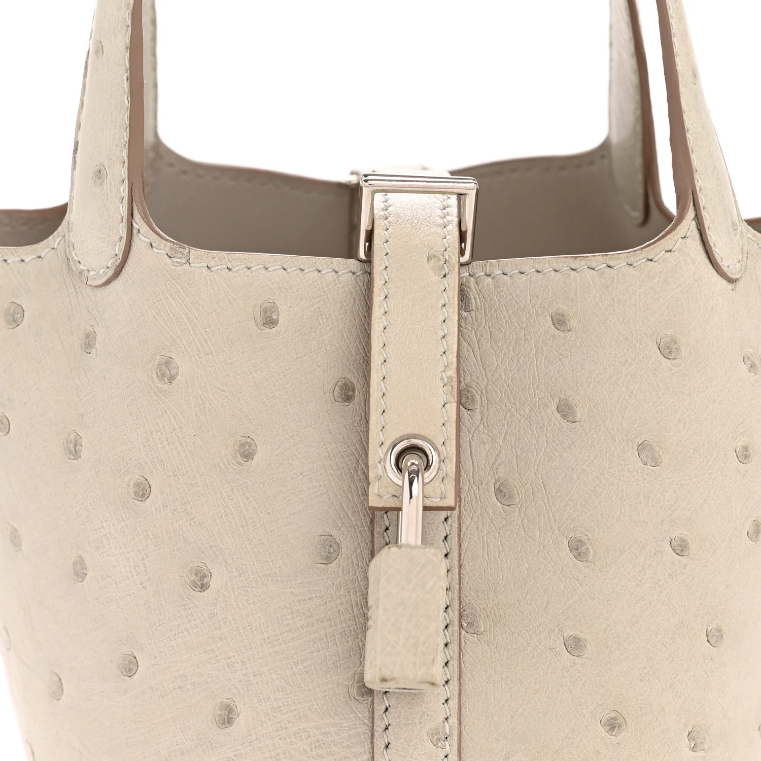 Ostrich Micro Picotin Lock Gris Perle - Image 8