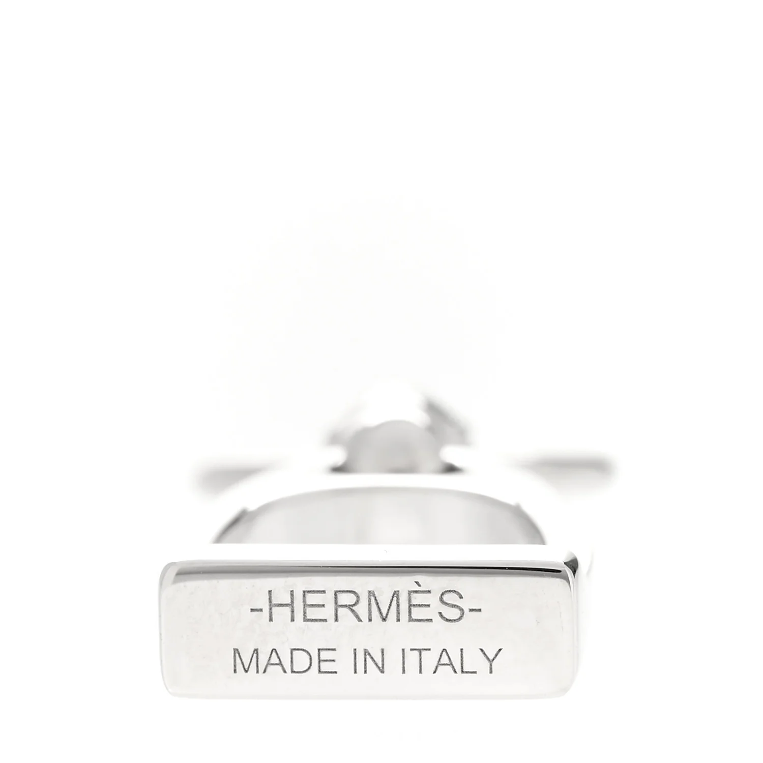 Palladium Etrier Charm Scarf Ring - Image 3